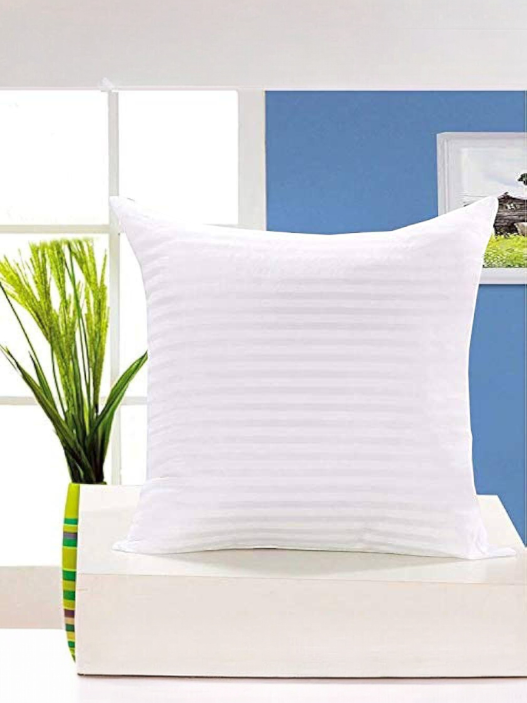 Satin Pillow Cover White