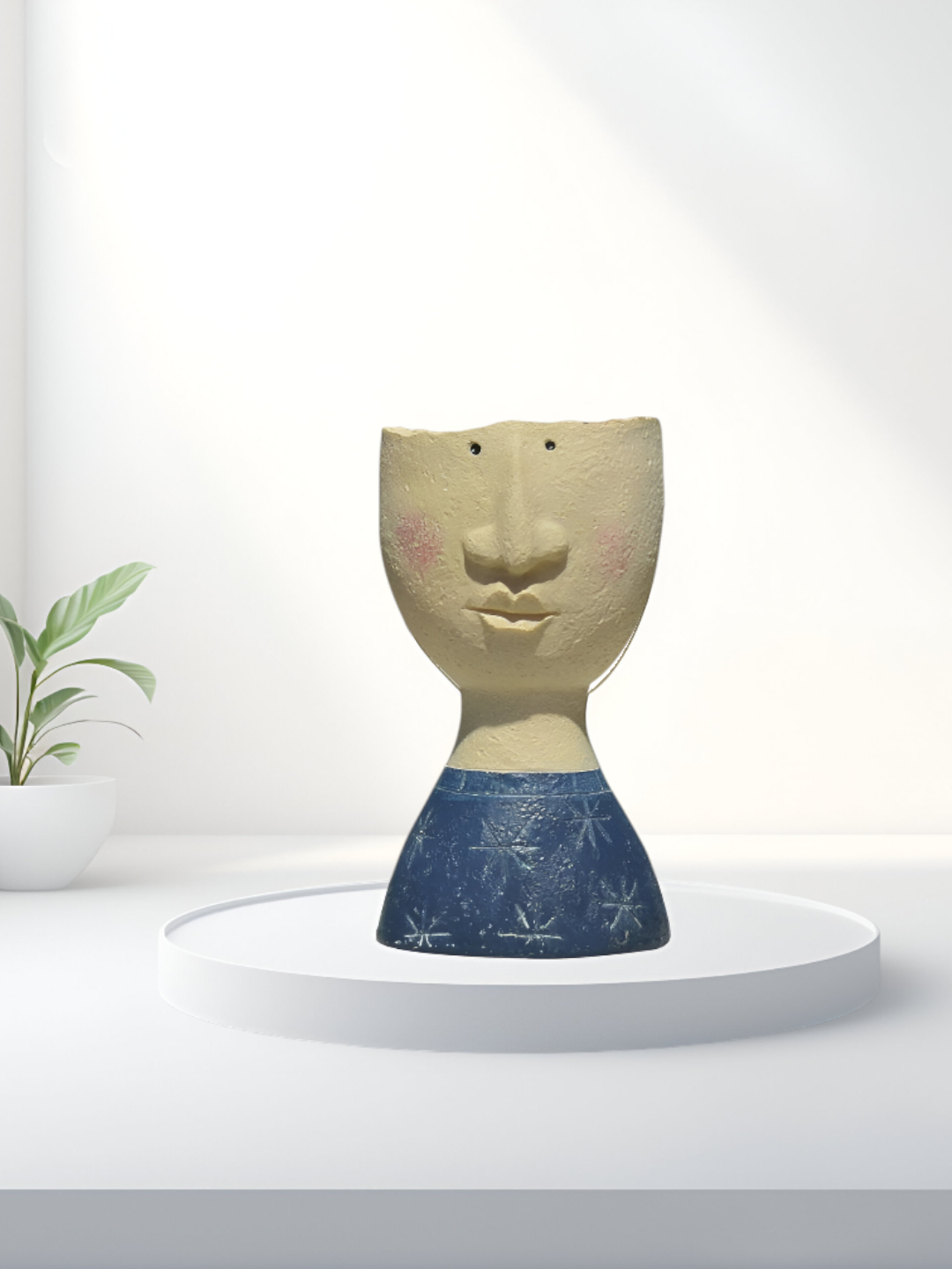 Ceramic Home Decor Navy Blue