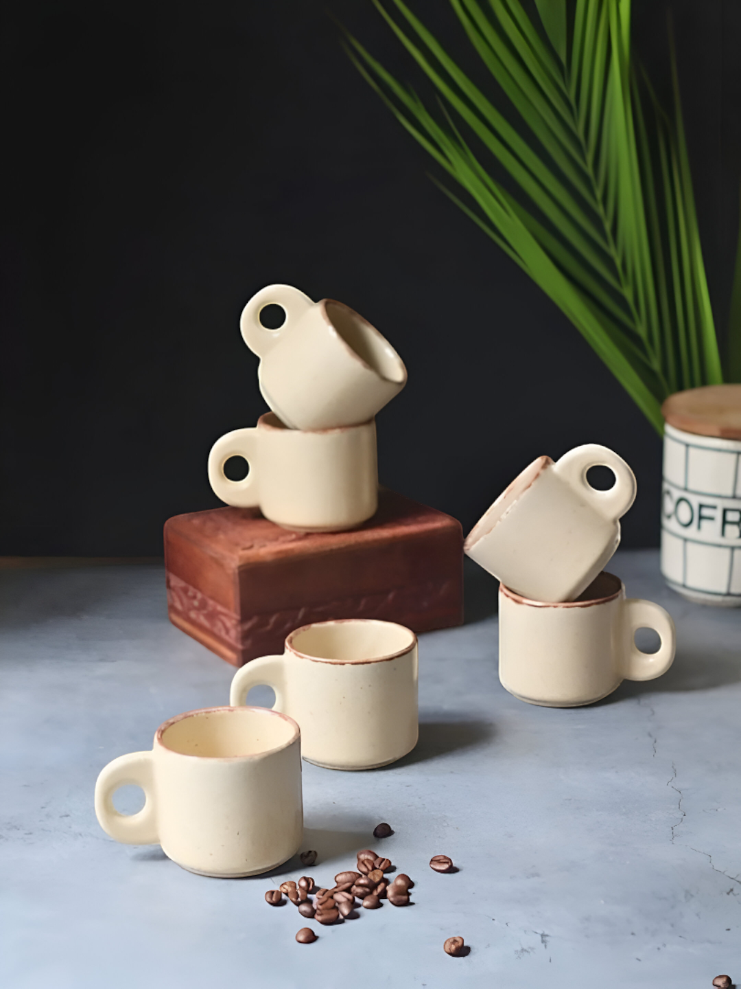 Ceramic Kitchen Storage and Tools White
