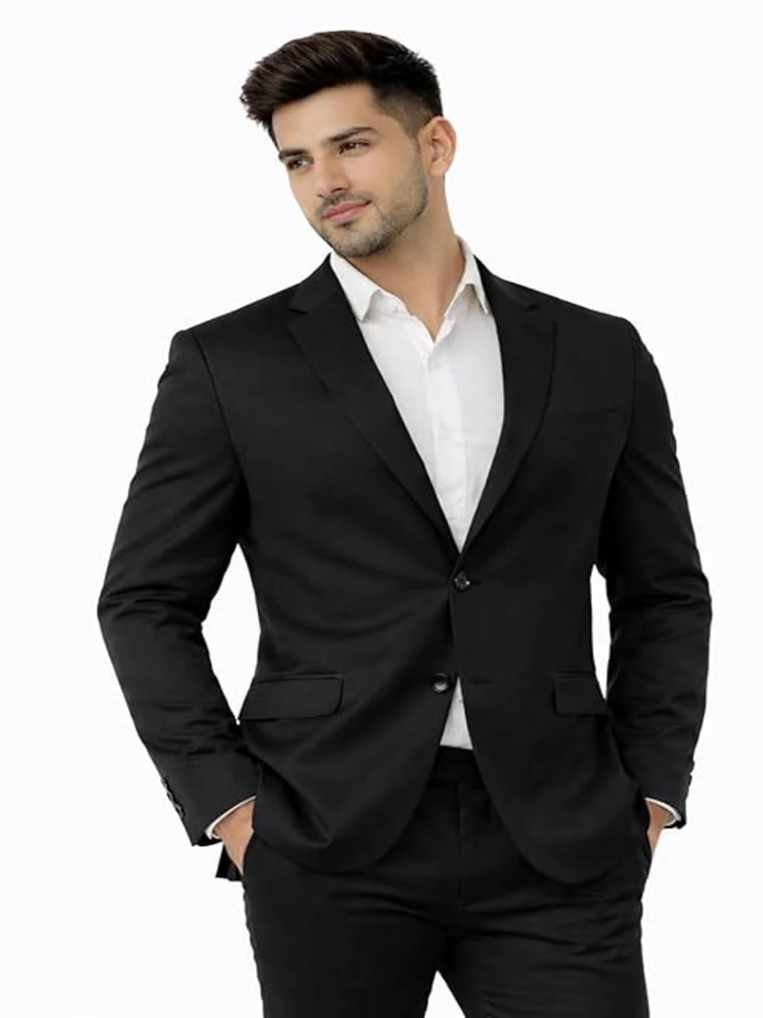 Men's Blazer Black – Slim Fit