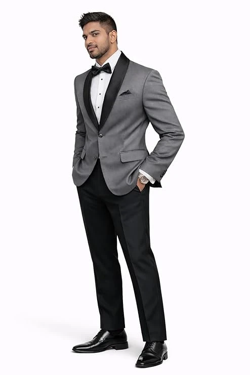 Men's Blazer Grey – Slim Fit