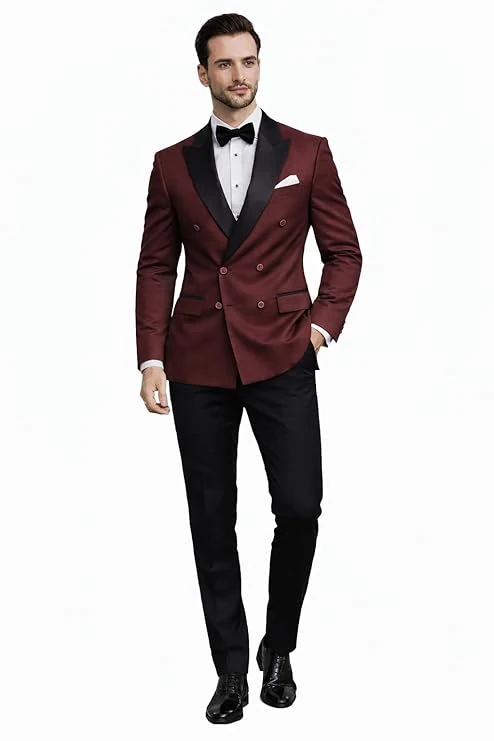 Men's Blazer Maroon – Wedding Wear