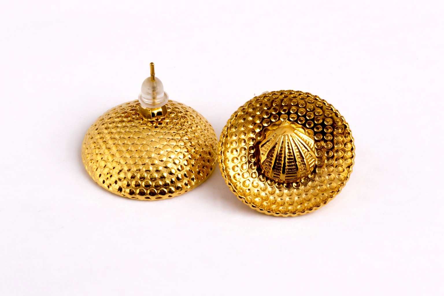 Women's Stainless Steel Earrings Gold