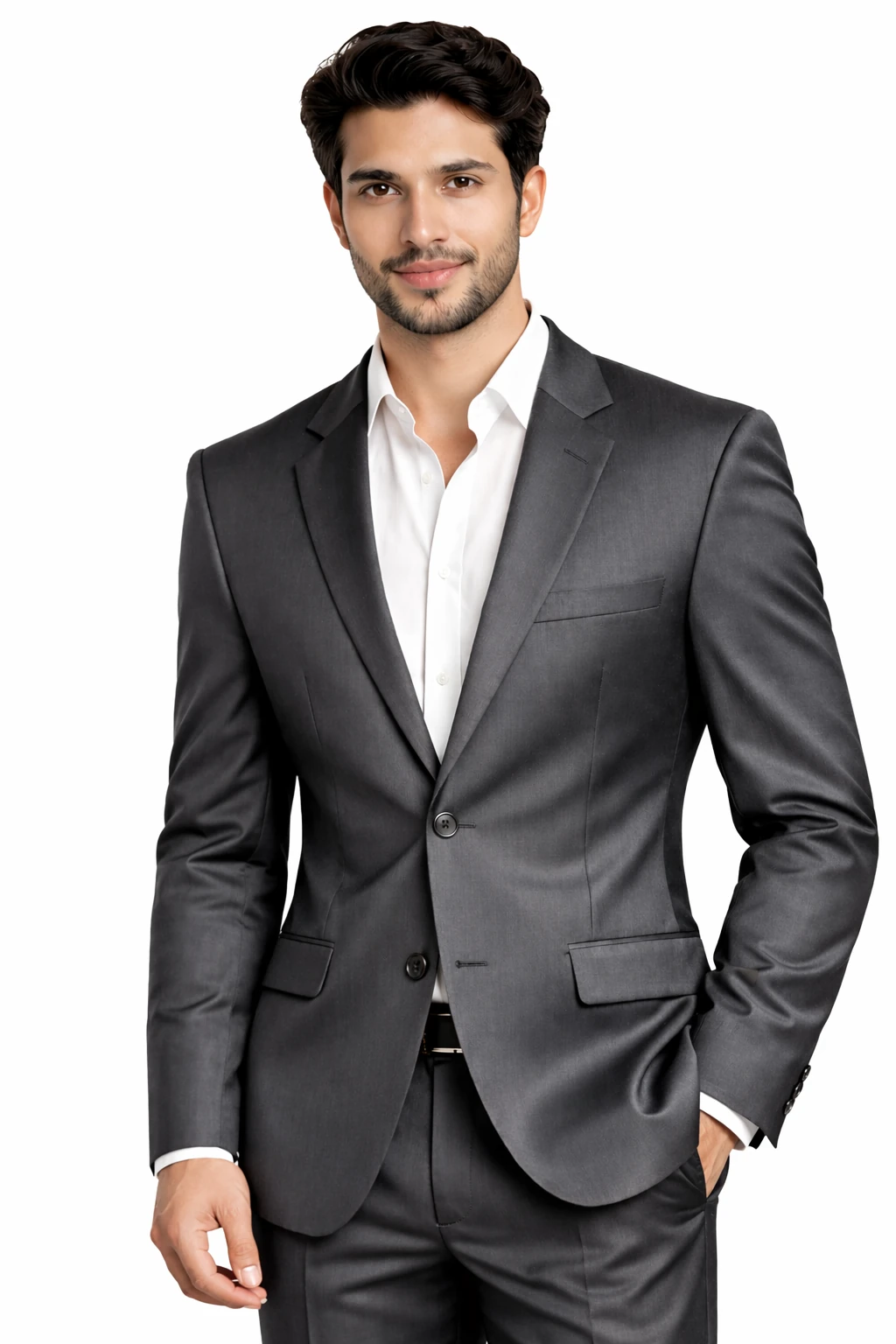 Men's Premium Fabric Blazer Black – Slim Fit