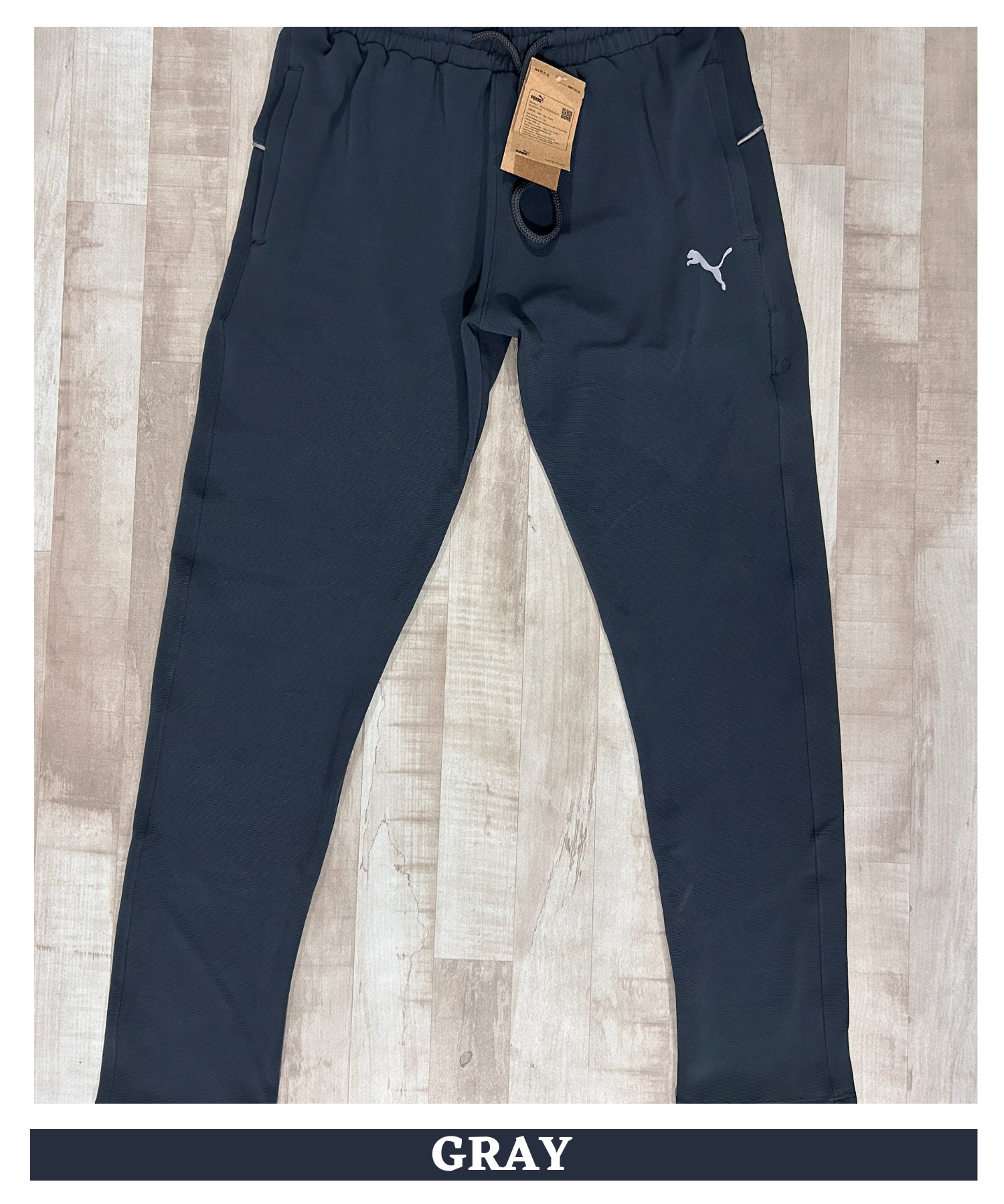 Imported Dobby Lycra TrackPant With Piping Details | GSM 250 | Slim Fit — view 7