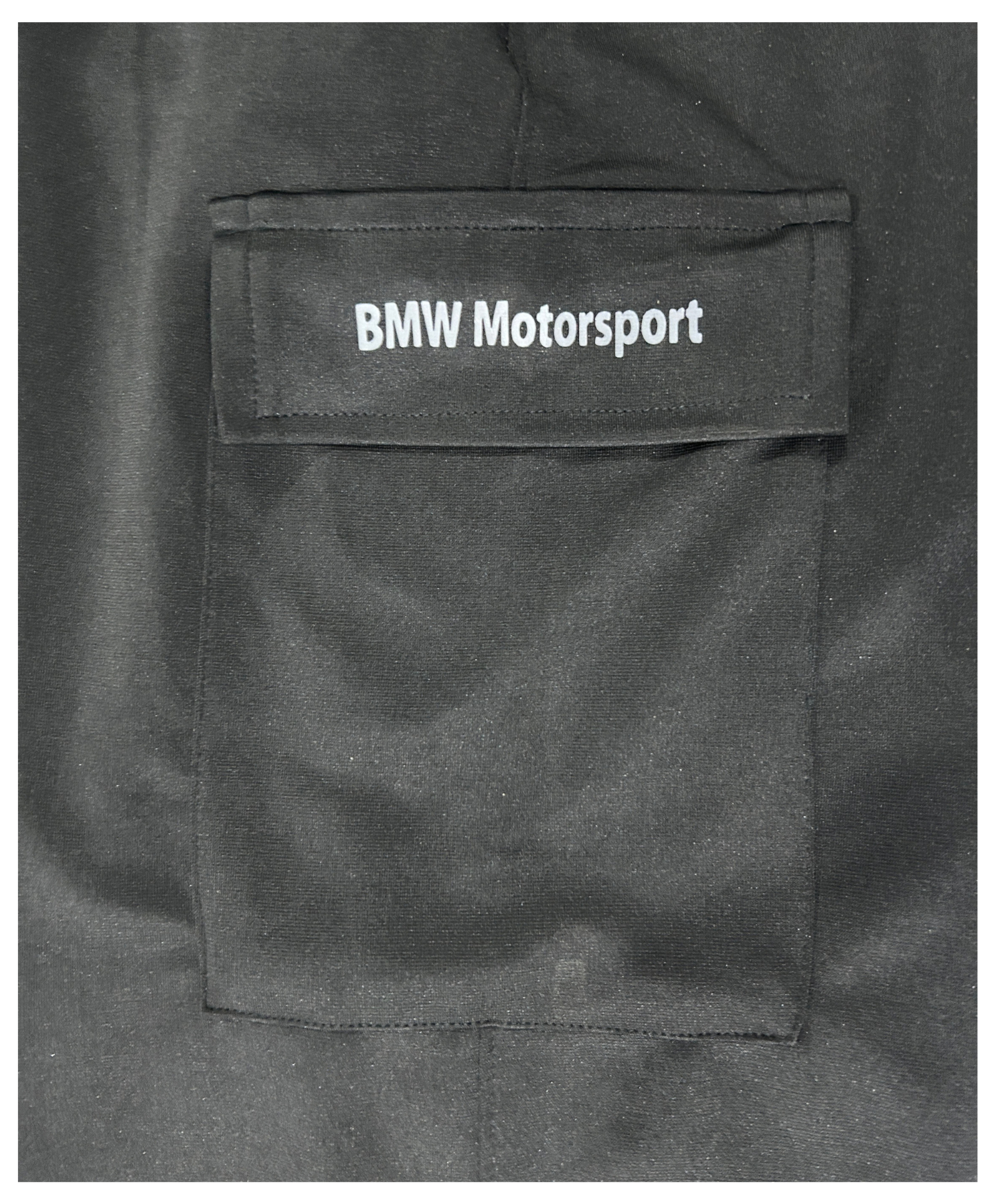 Imported Poly Cotton Lycra TrackPant with Flap Pockets | Dual Branding Logo | GSM 250 | Straight Fit — view 6