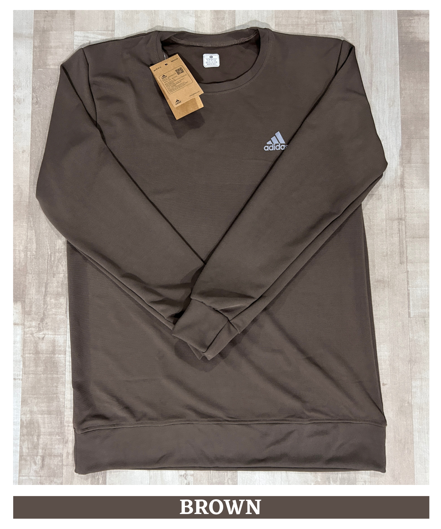 Imported Dobby Lycra Sweatshirt | GSM 250 | Regular Fit — view 5