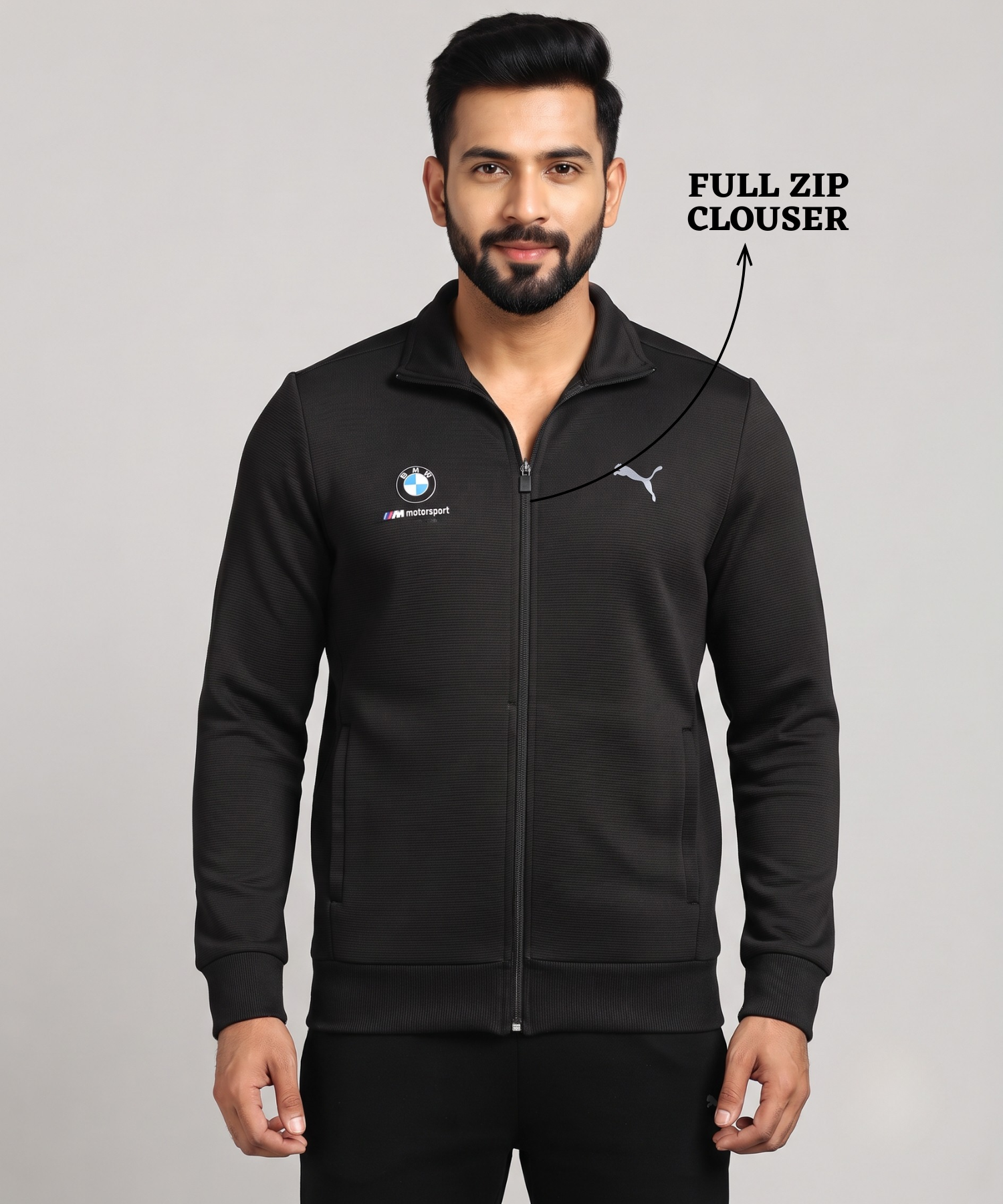 Imported Dobby Lycra Jackets (GSM 290) | Dual Logo — view 5