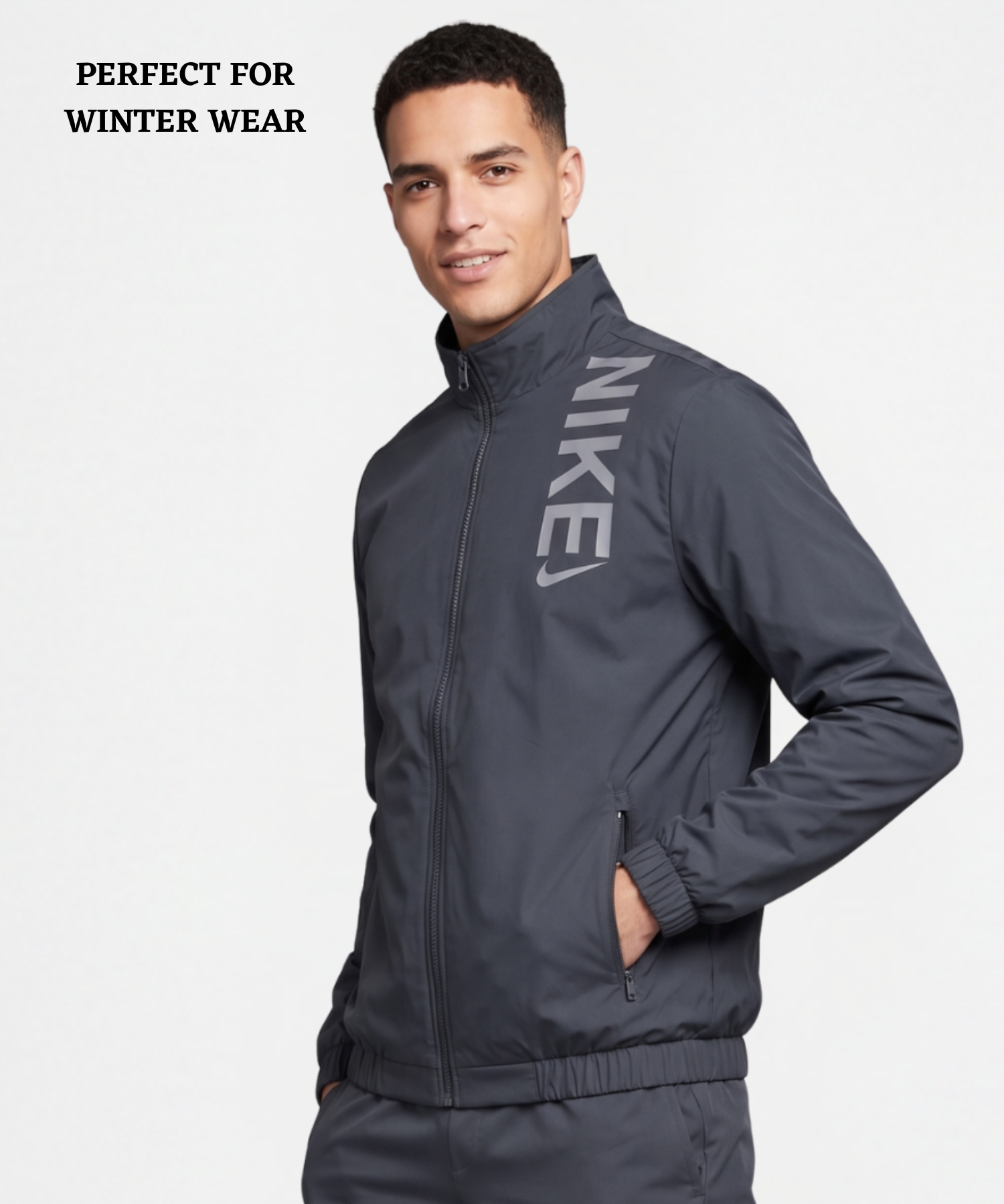 Imported Premium Feather Touch Windcheater Jackets With Inner Linning Fabric | 350 gsm | Regular Fit — view 3