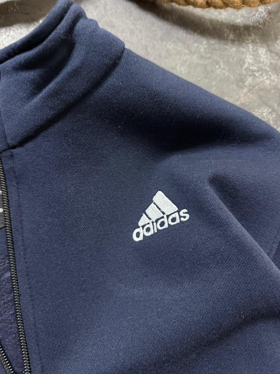 Premium Quality 3 Thread Cotton Fleece Half Zipper Sweat-Shirt (GSM 350) — view 4
