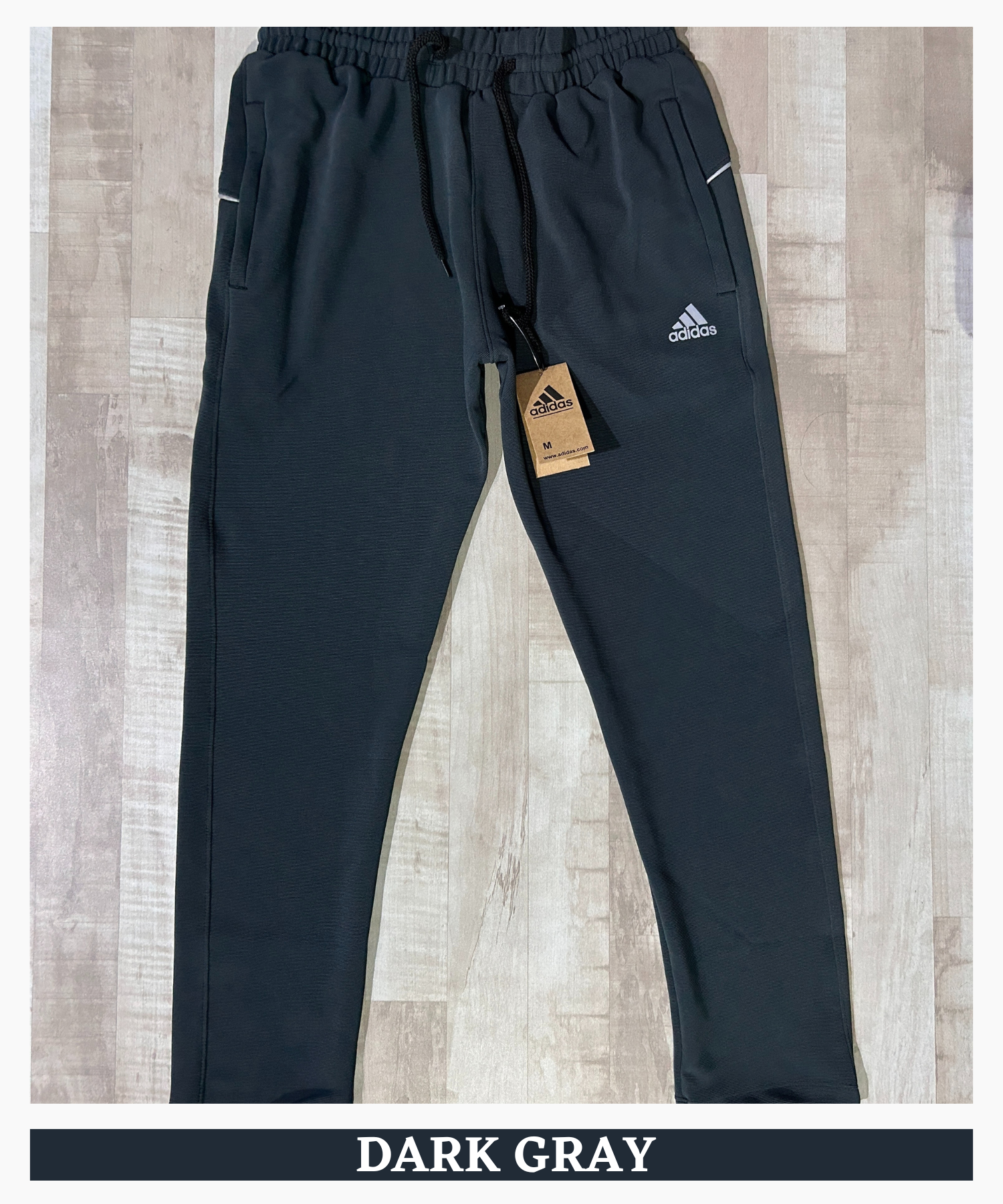 Imported Dobby Lycra Trackpant (GSM 280) Piping Details — view 2