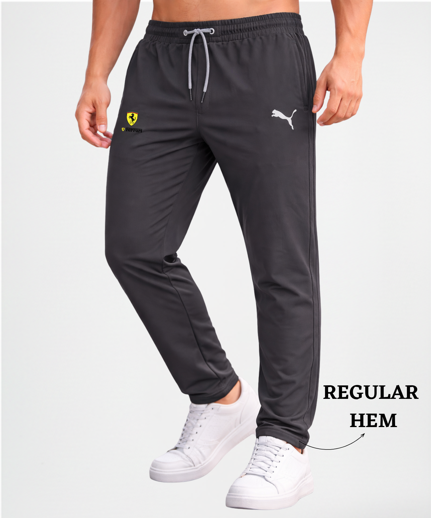 Imported Ns Parachute Lycra TrackPant (15% Lycra 145 GSM) — view 6