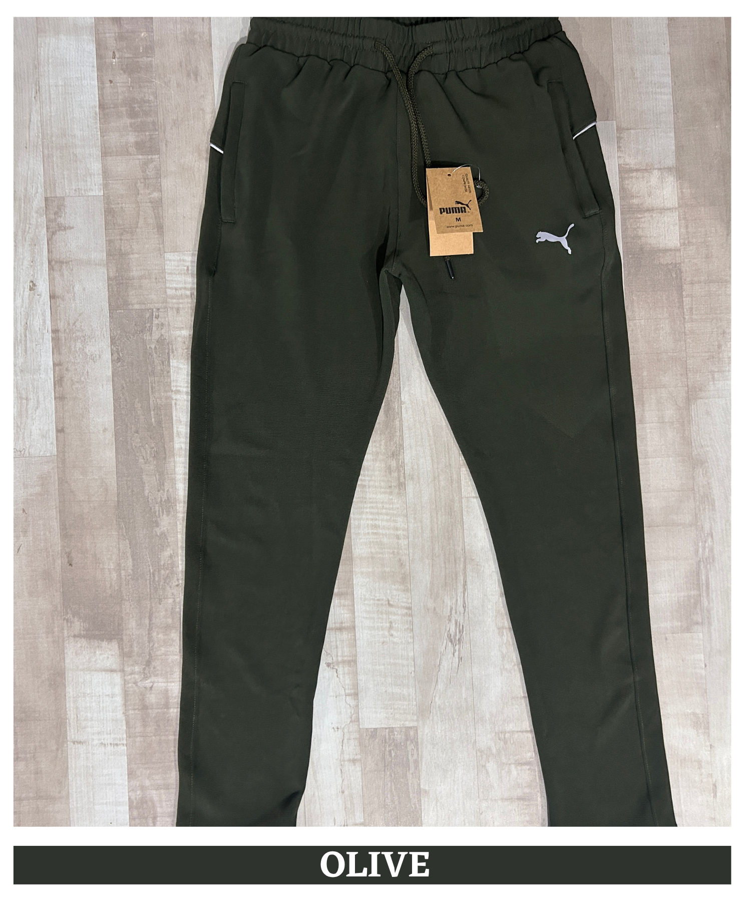 Imported Dobby Lycra TrackPant With Piping Details | GSM 250 | Slim Fit — view 3