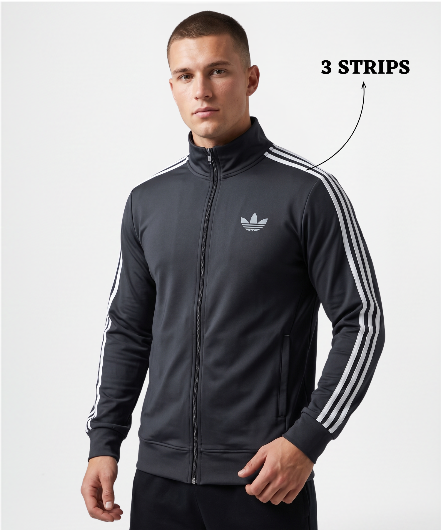 Man's Imported 4way Lycra Jackets | GSM 280 | Regular Fit — view 2