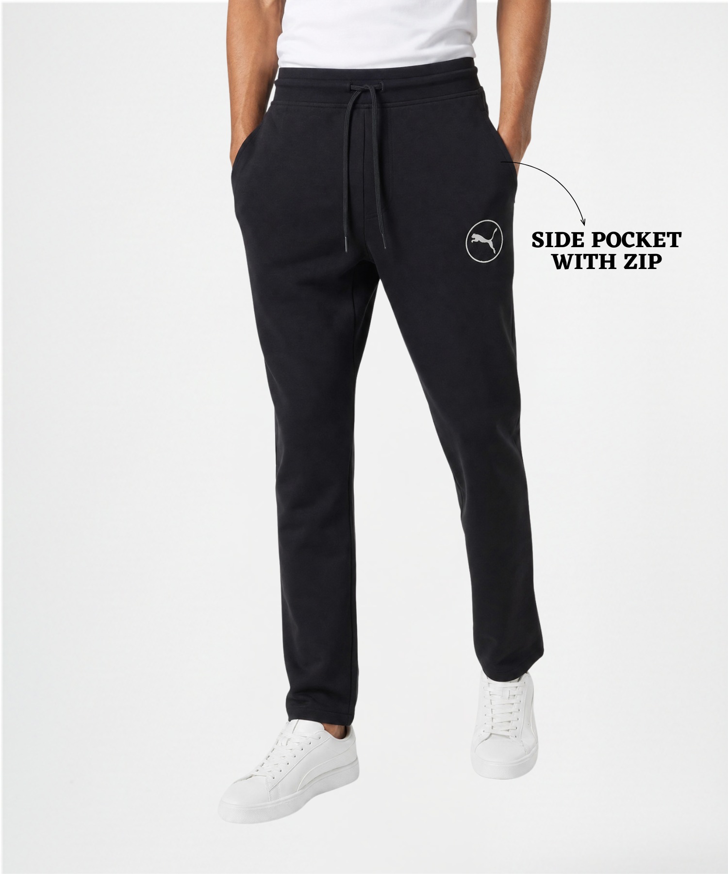 Men's Premium Quality 100% Cotton Trackpant (GSM 250) | Slim Fit — view 4