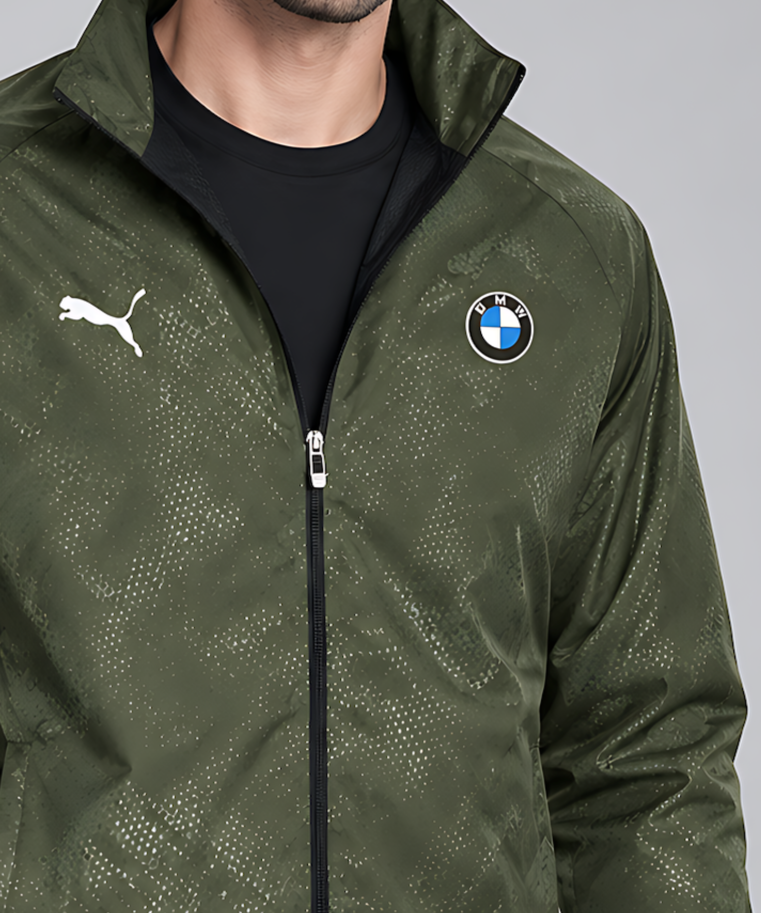 Imported Premium Quality TPU Embossed Windcheater With Inner Lining | Dual Branding Logo | GSM 350 | Regular Fit — view 4