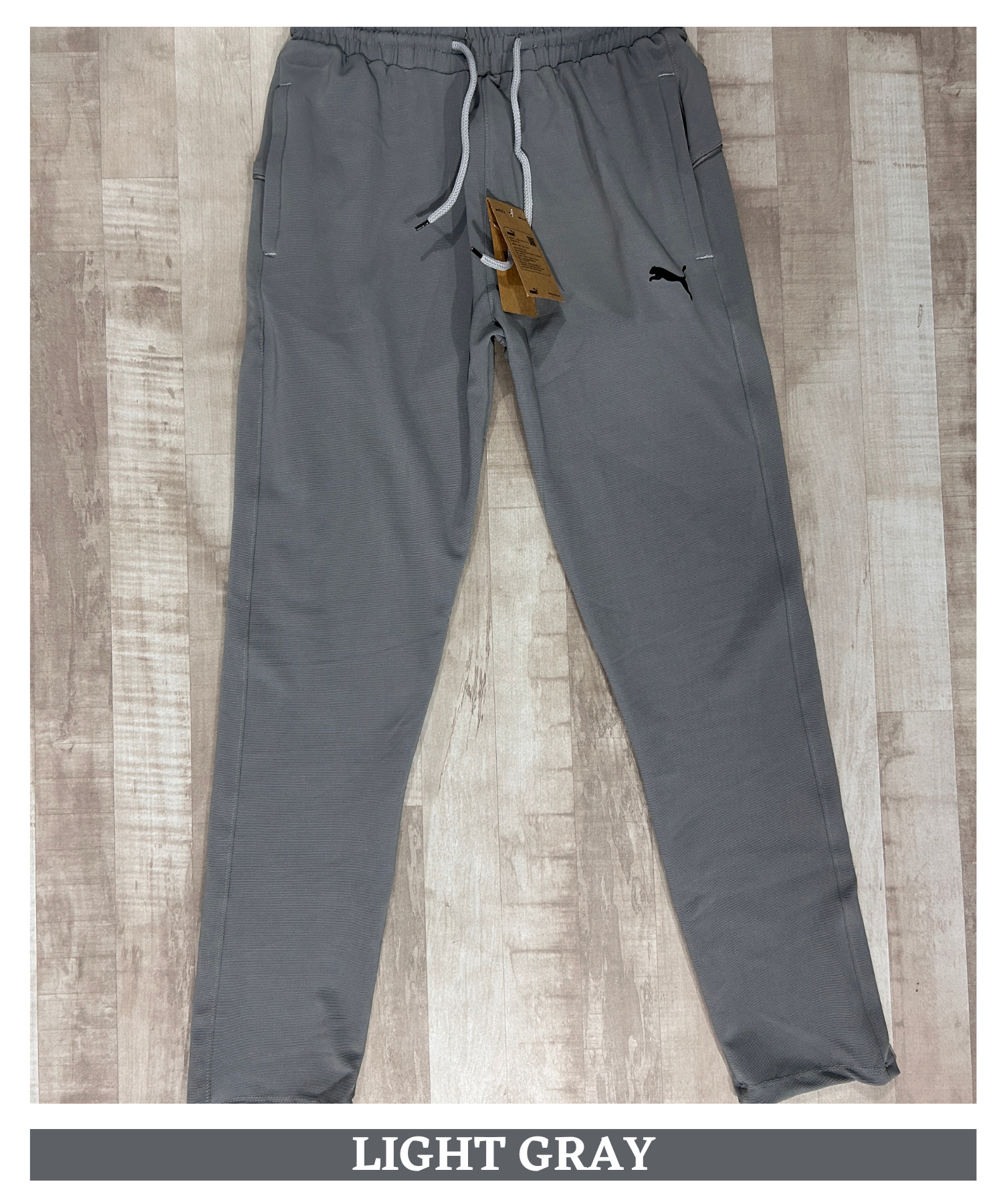 Imported Dobby Lycra TrackPant With Piping Details | GSM 250 | Slim Fit — view 6