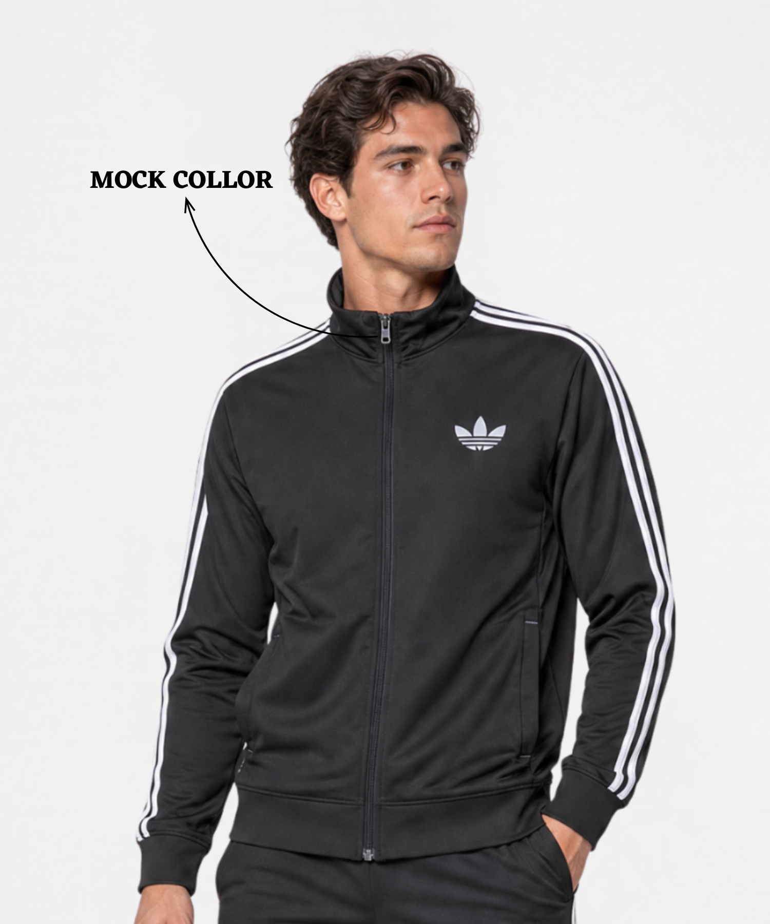 Man's Imported 4way Lycra Jackets | GSM 280 | Regular Fit — view 3