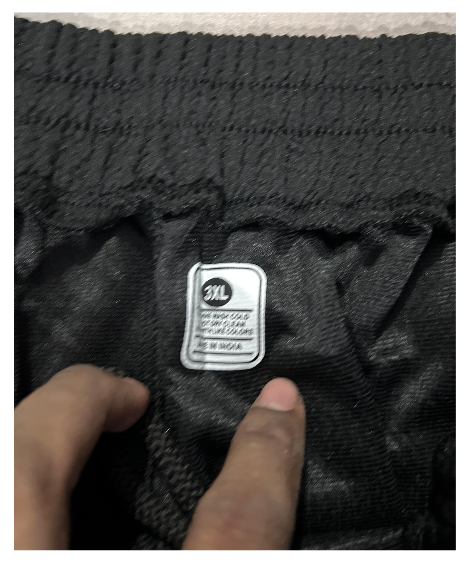 Imported Karara Lycra Plus Size Trackpant (GSM 250) — view 9