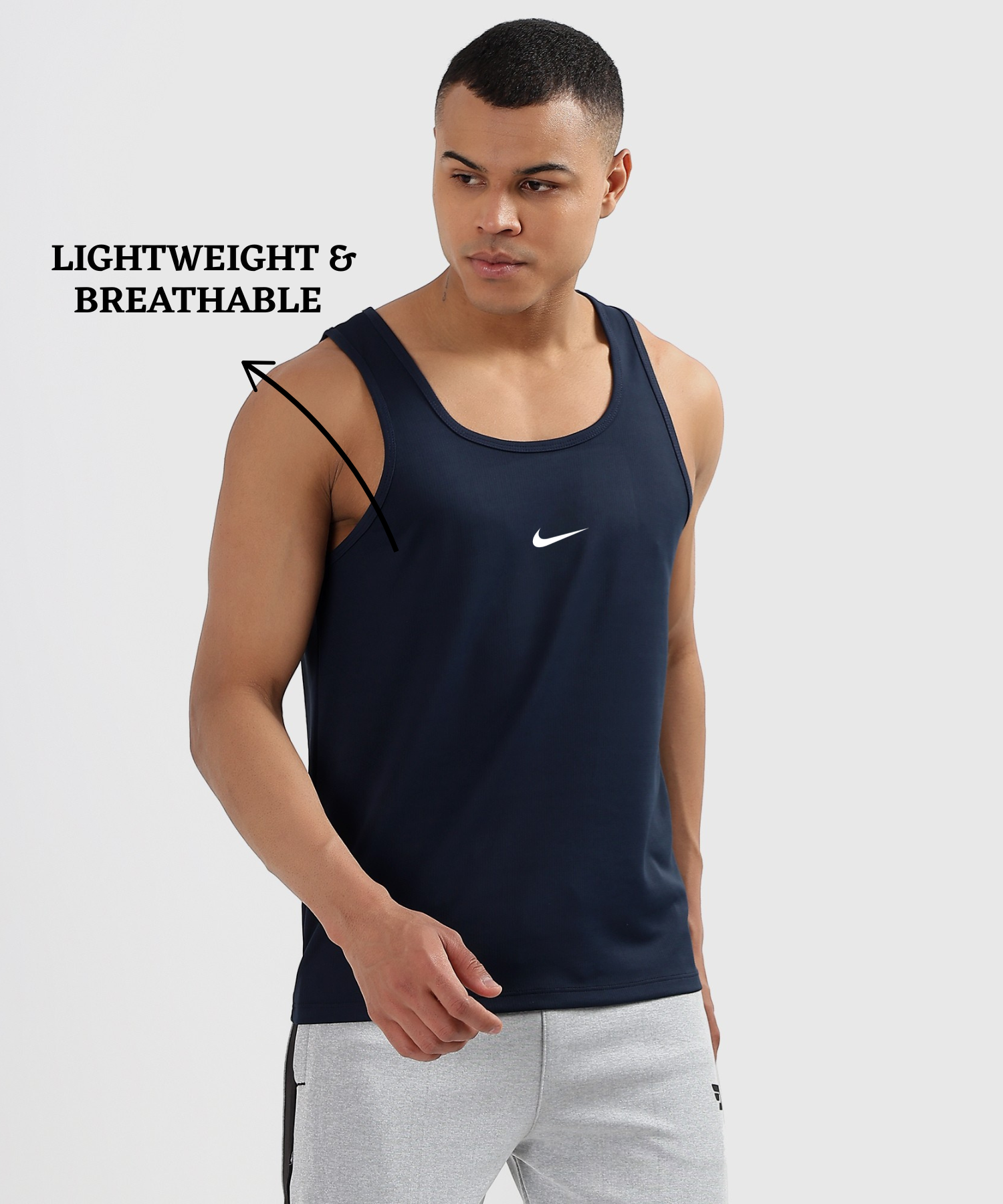 Imported Dotknit Lycra Sando (GSM 180) | Cut Sleeve — view 4