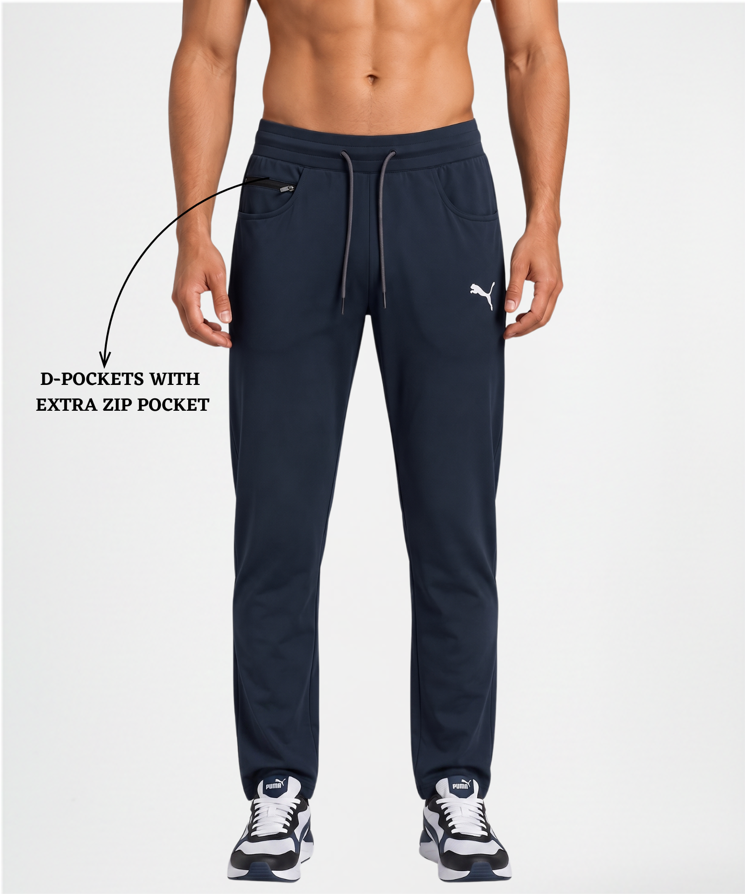 Imported 4way Taiwan Lycra TrackPant | GSM 250 | Slim Fit — view 3