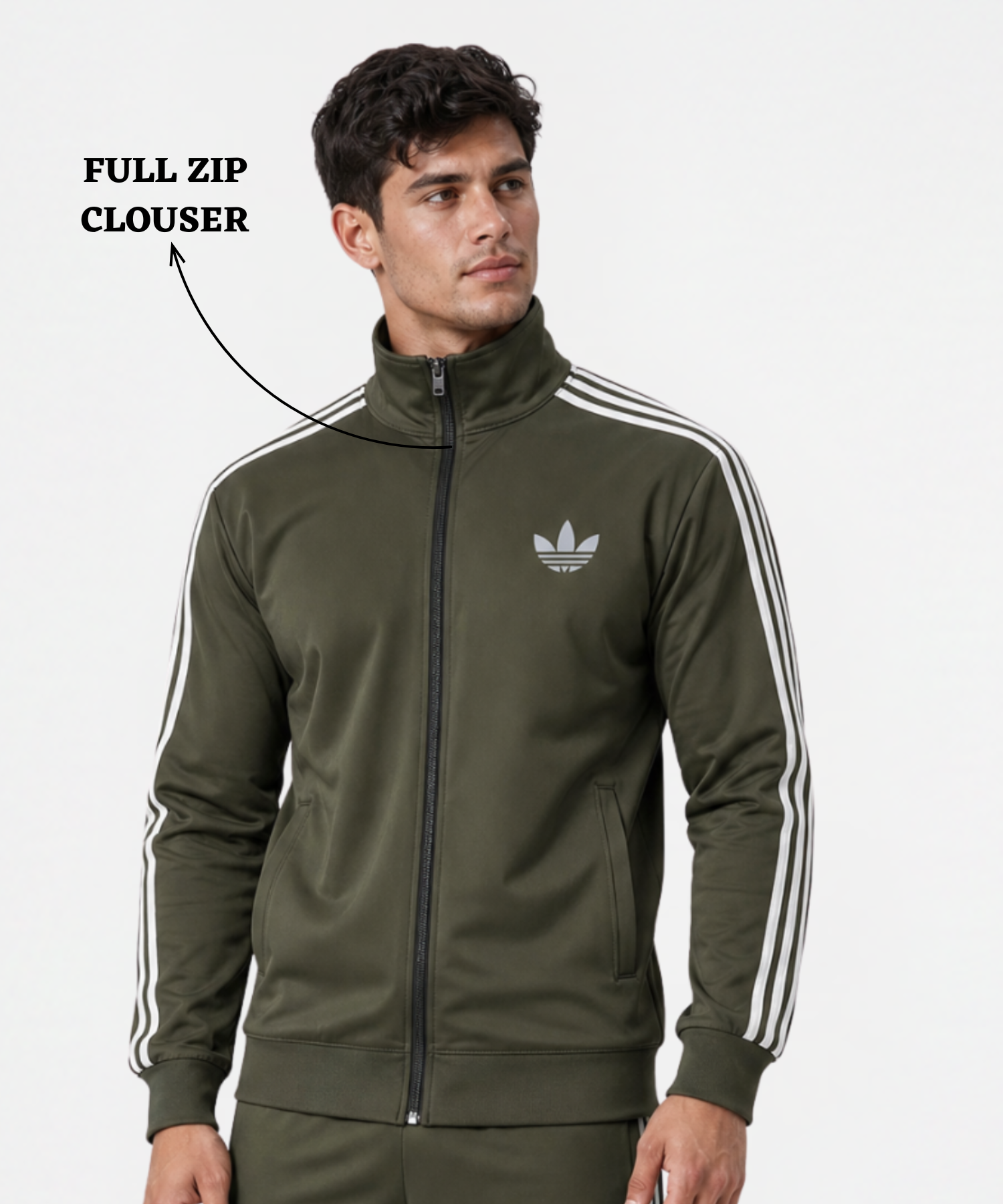 Man's Imported 4way Lycra Jackets | GSM 280 | Regular Fit — view 5