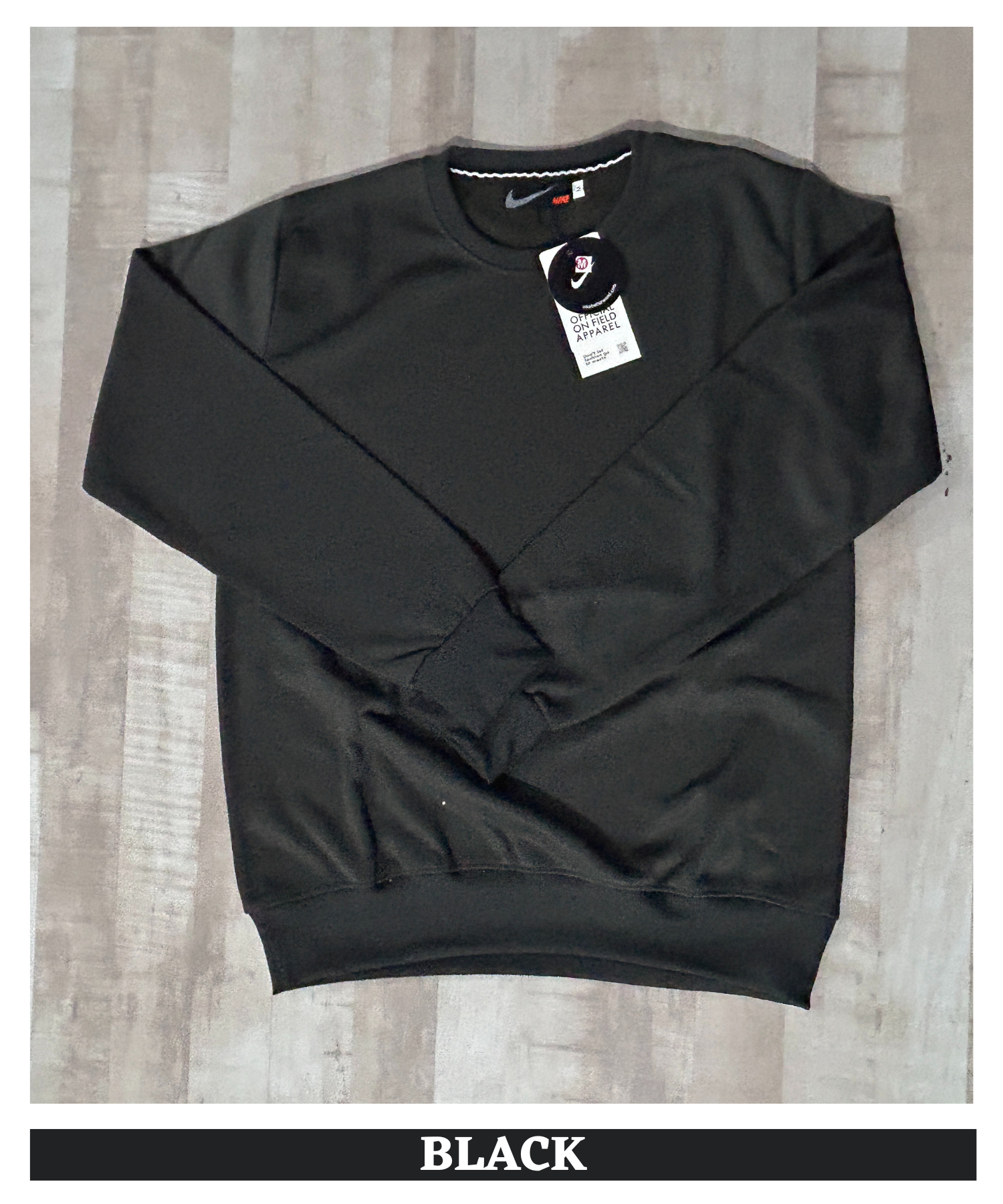 Imported Russian Fleece Lycra SweatShirts (GSM 350) — view 4