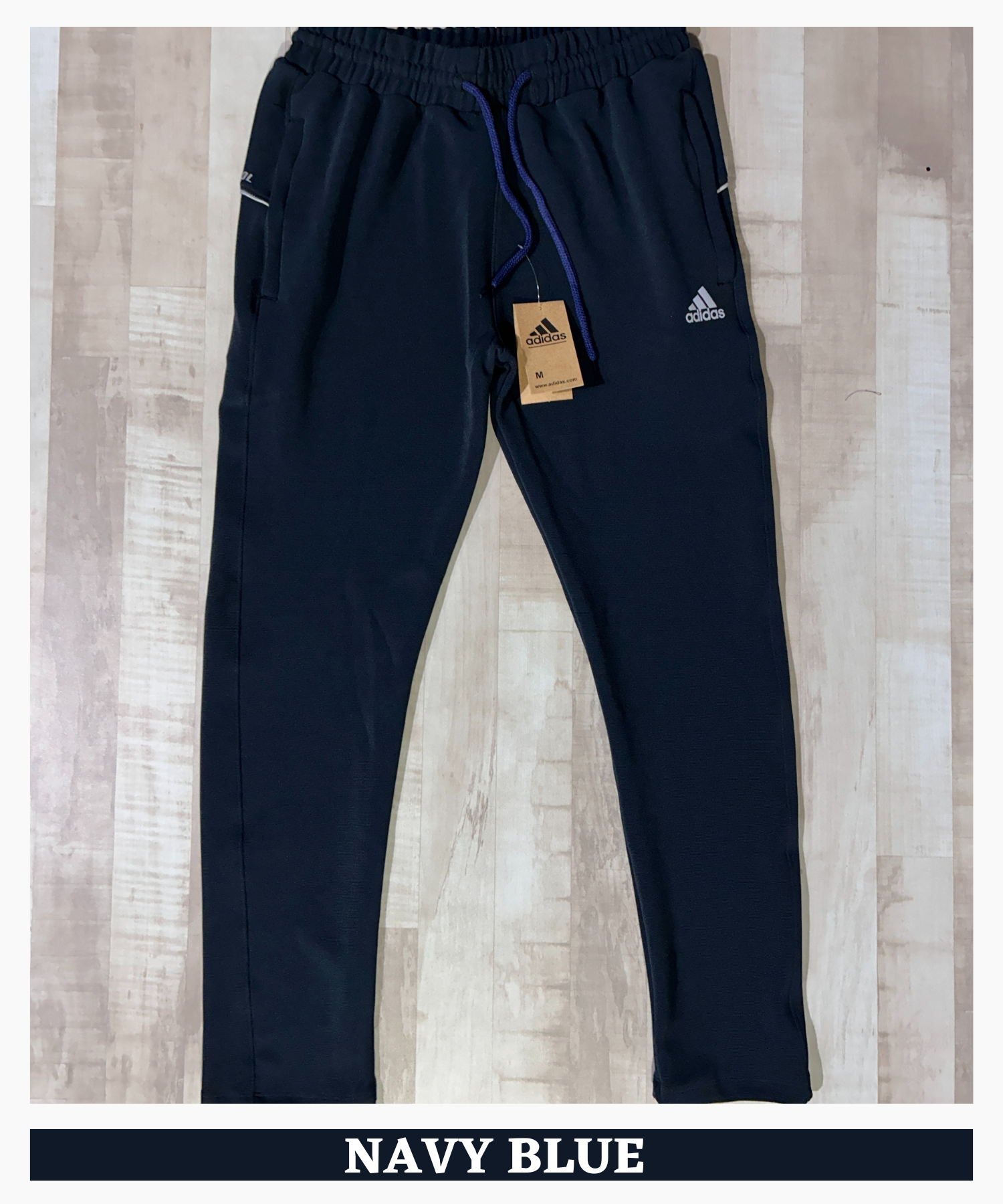 Imported Dobby Lycra Trackpant (GSM 280) Piping Details — view 4