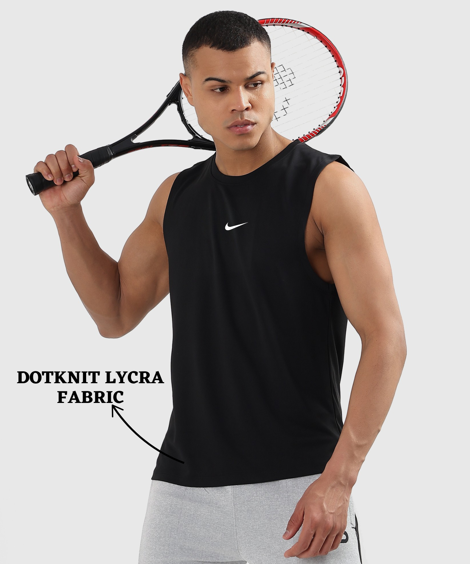 Imported Dotknit Lycra Sando (GSM 180) — view 2