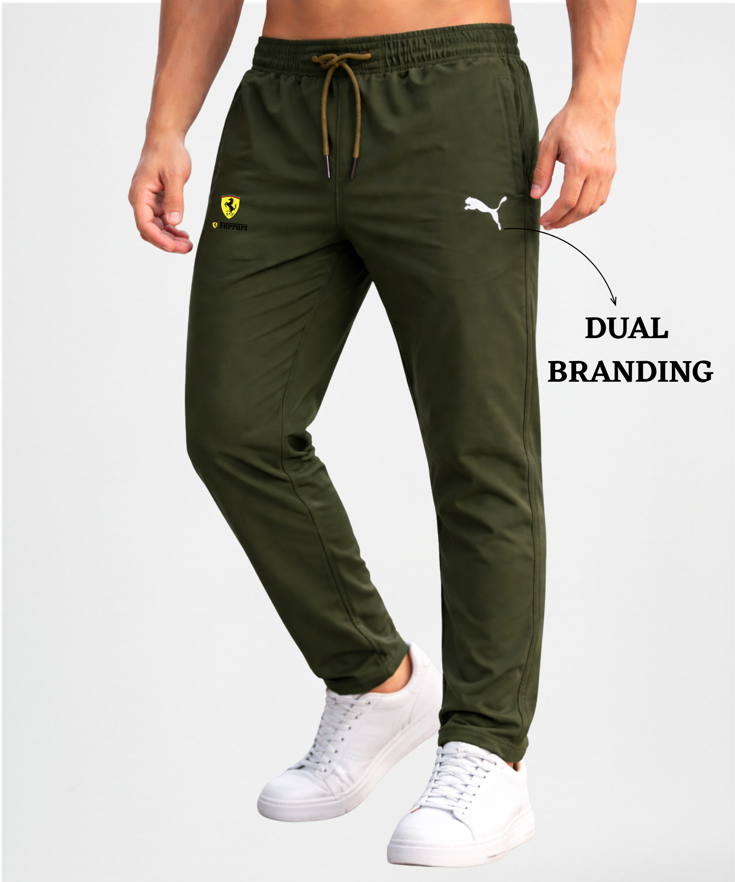 Imported Ns Parachute Lycra TrackPant (15% Lycra 145 GSM) — view 11