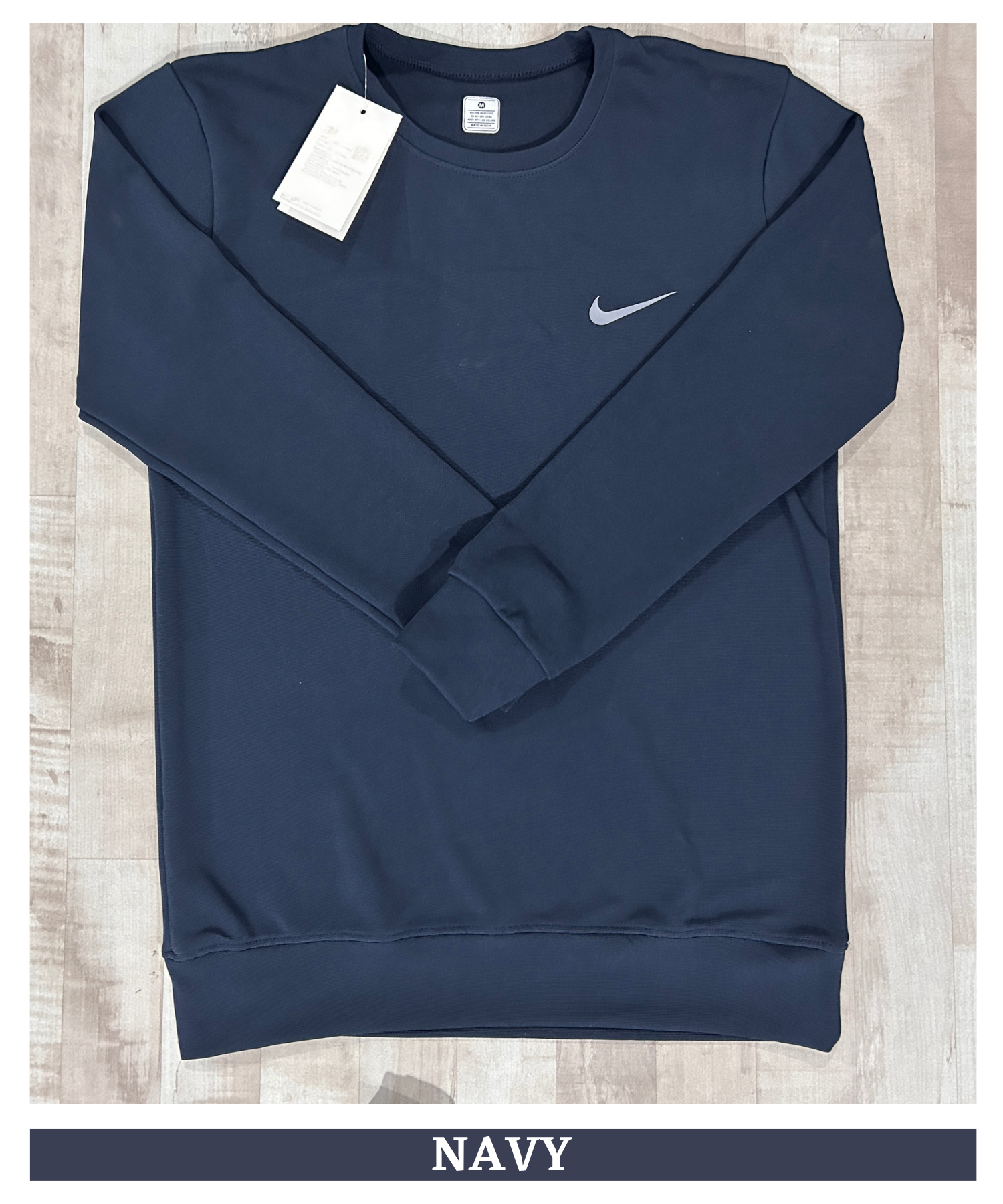 Imported Dobby Lycra SweatShirts | GSM 250 | Regular Fit — view 7
