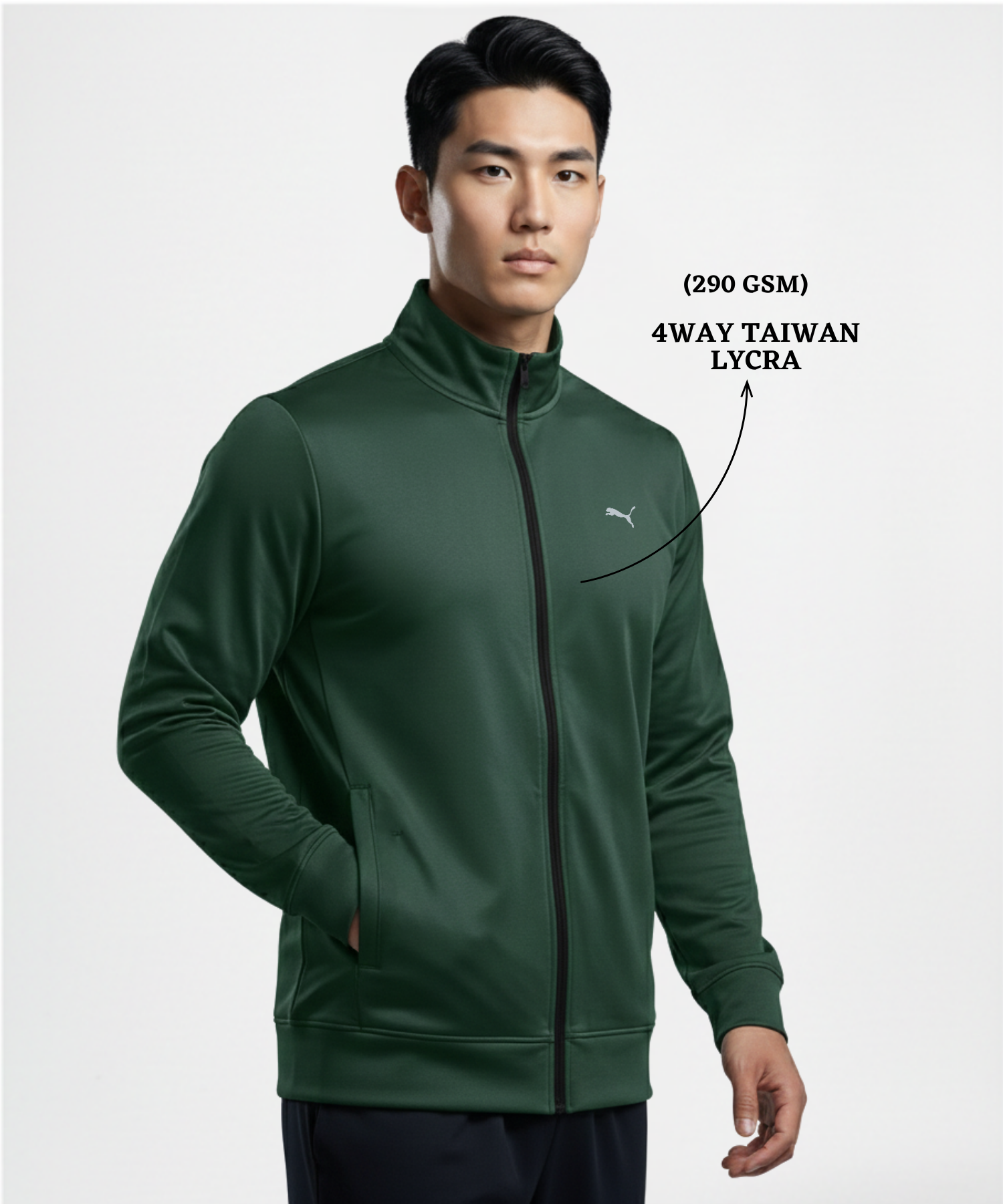 Imported 4way Taiwan Lycra Jackets (GSM 290) — view 6