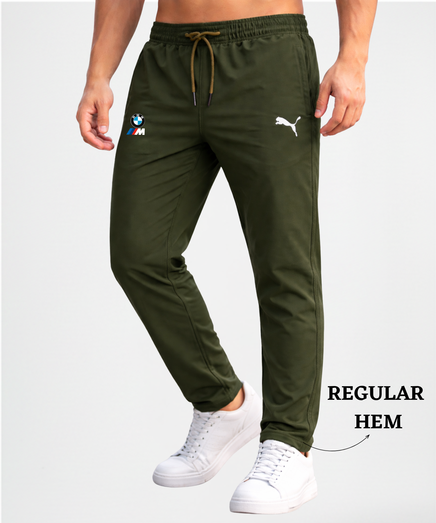 Imported Ns Parachute Lycra TrackPant (15% Lycra 145 GSM) — view 6