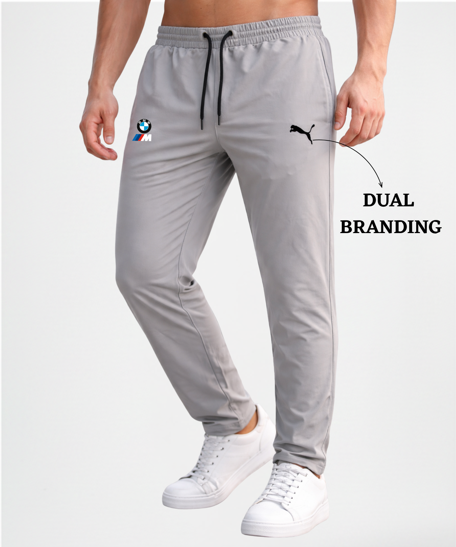 Imported Ns Parachute Lycra TrackPant (15% Lycra 145 GSM) — view 12