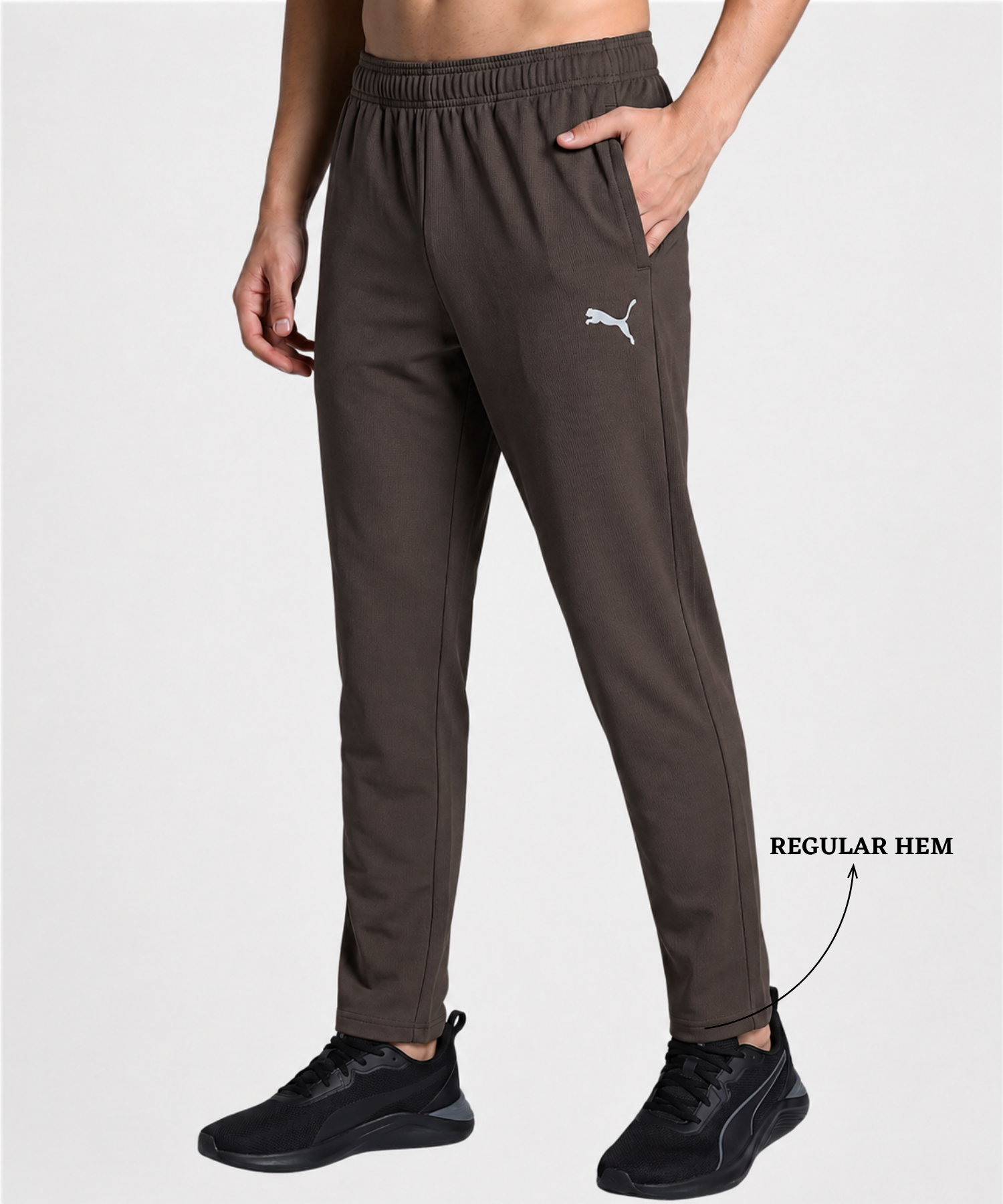 Imported Dobby Lycra TrackPan | GSM 250 | Slim Fit — view 5