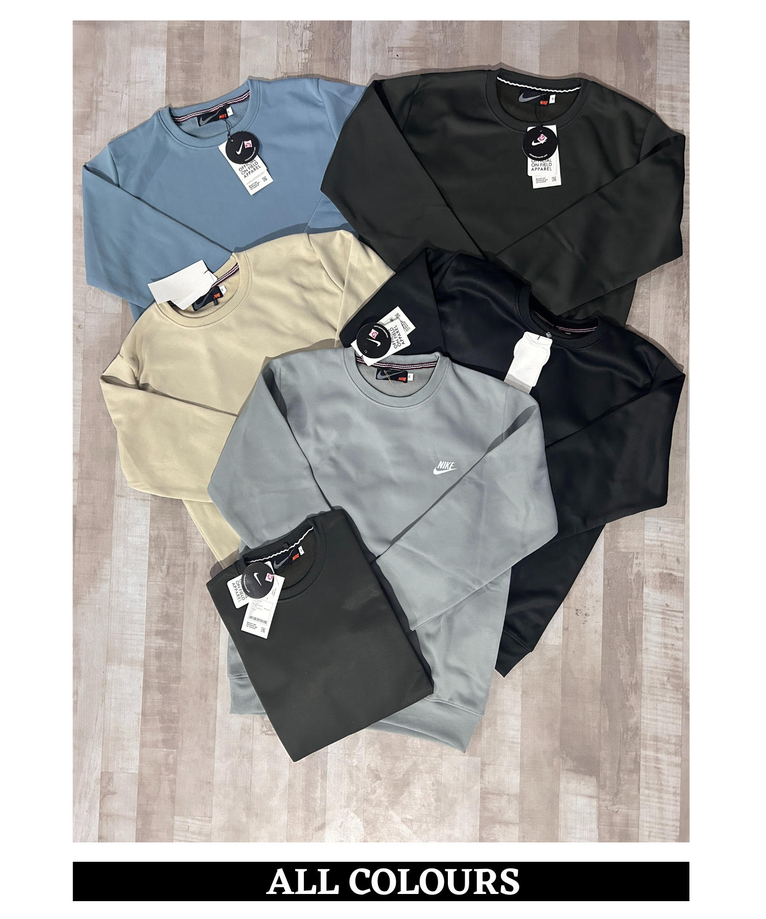Imported Russian Fleece Lycra SweatShirts (GSM 350) — view 9