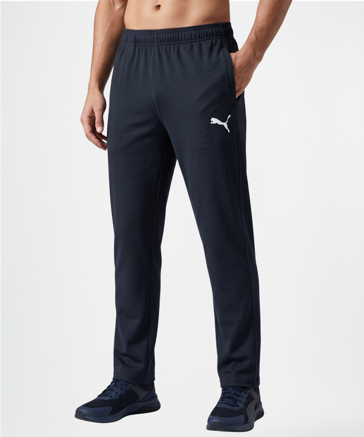 Imported Dobby Lycra TrackPan | GSM 250 | Slim Fit — view 7