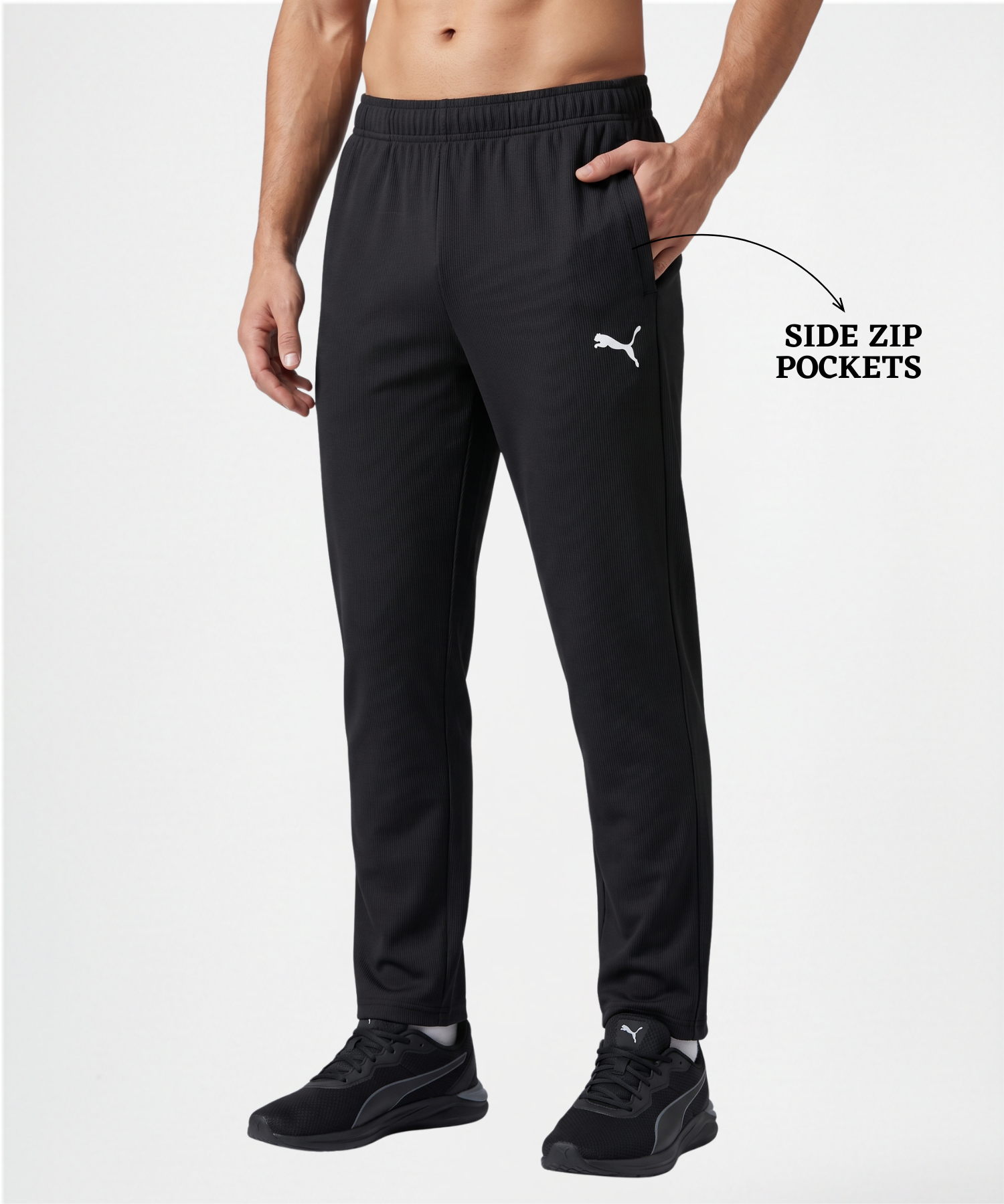 Imported Dobby Lycra TrackPant (GSM 250) — view 6