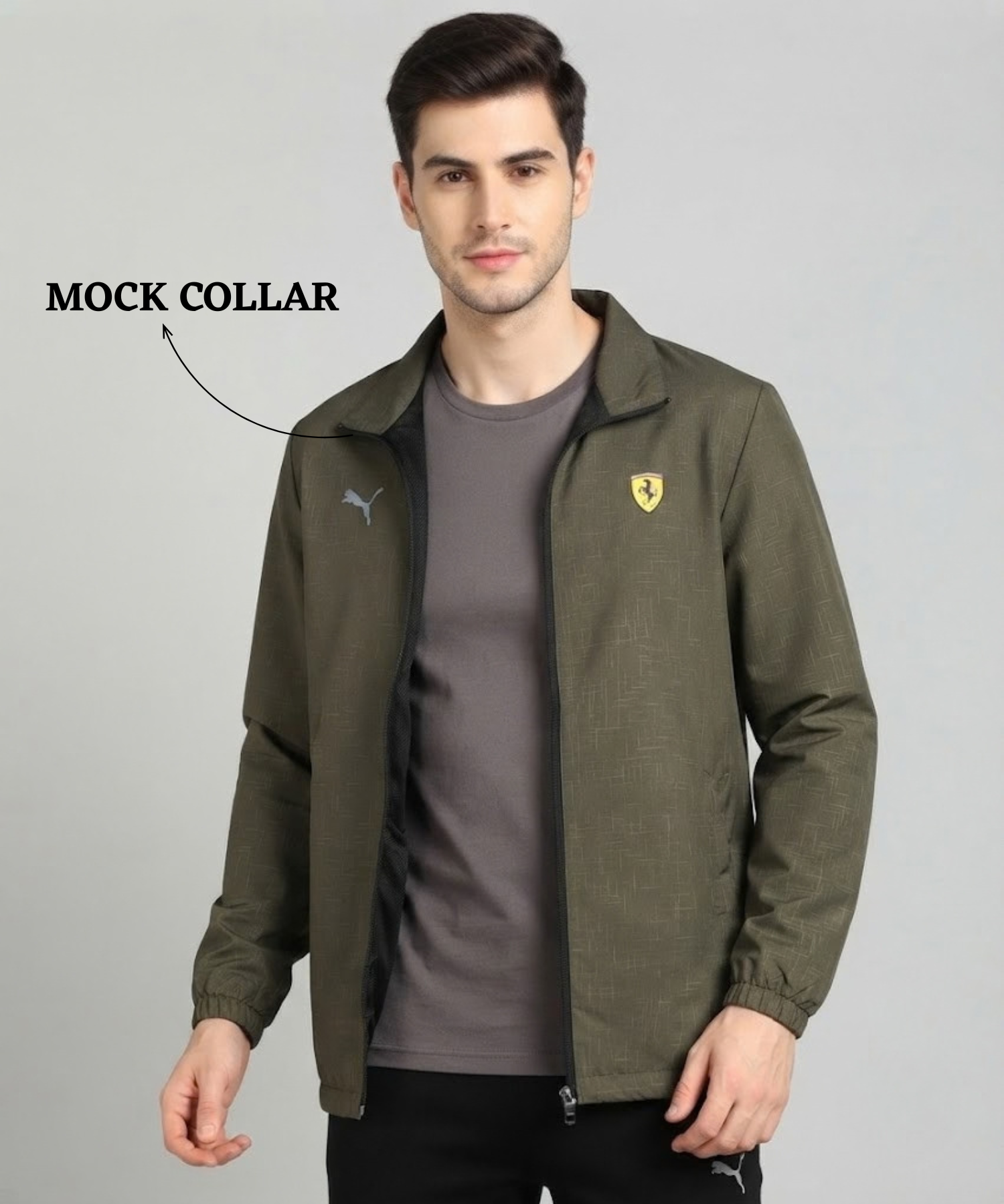 Imported Premium Quality TPU Embossed Windcheater With Inner Lining | Dual Branding Logo | GSM 350 | Regular Fit — view 4