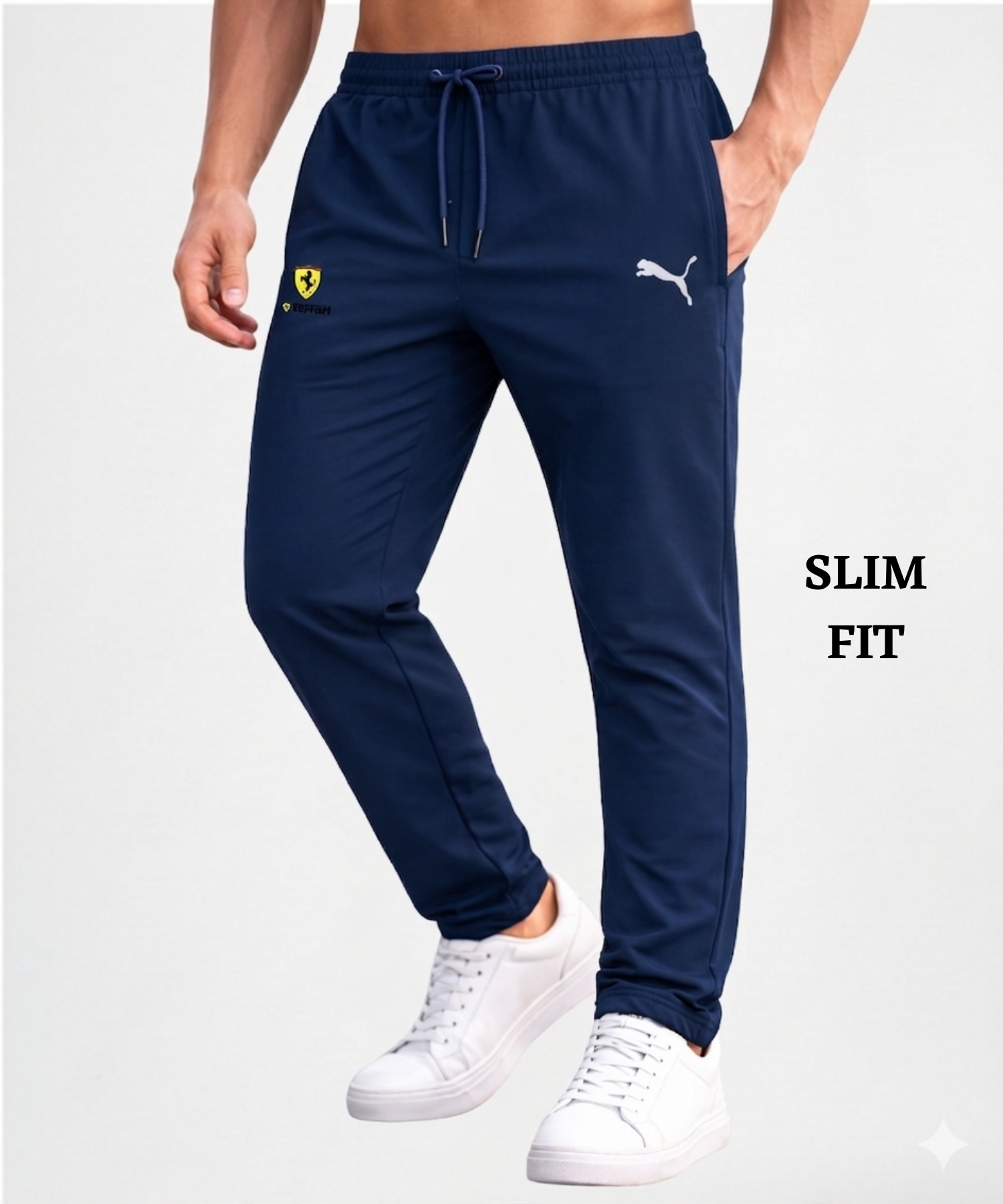 Imported Ns Parachute Lycra TrackPant (15% Lycra 145 GSM) — view 7
