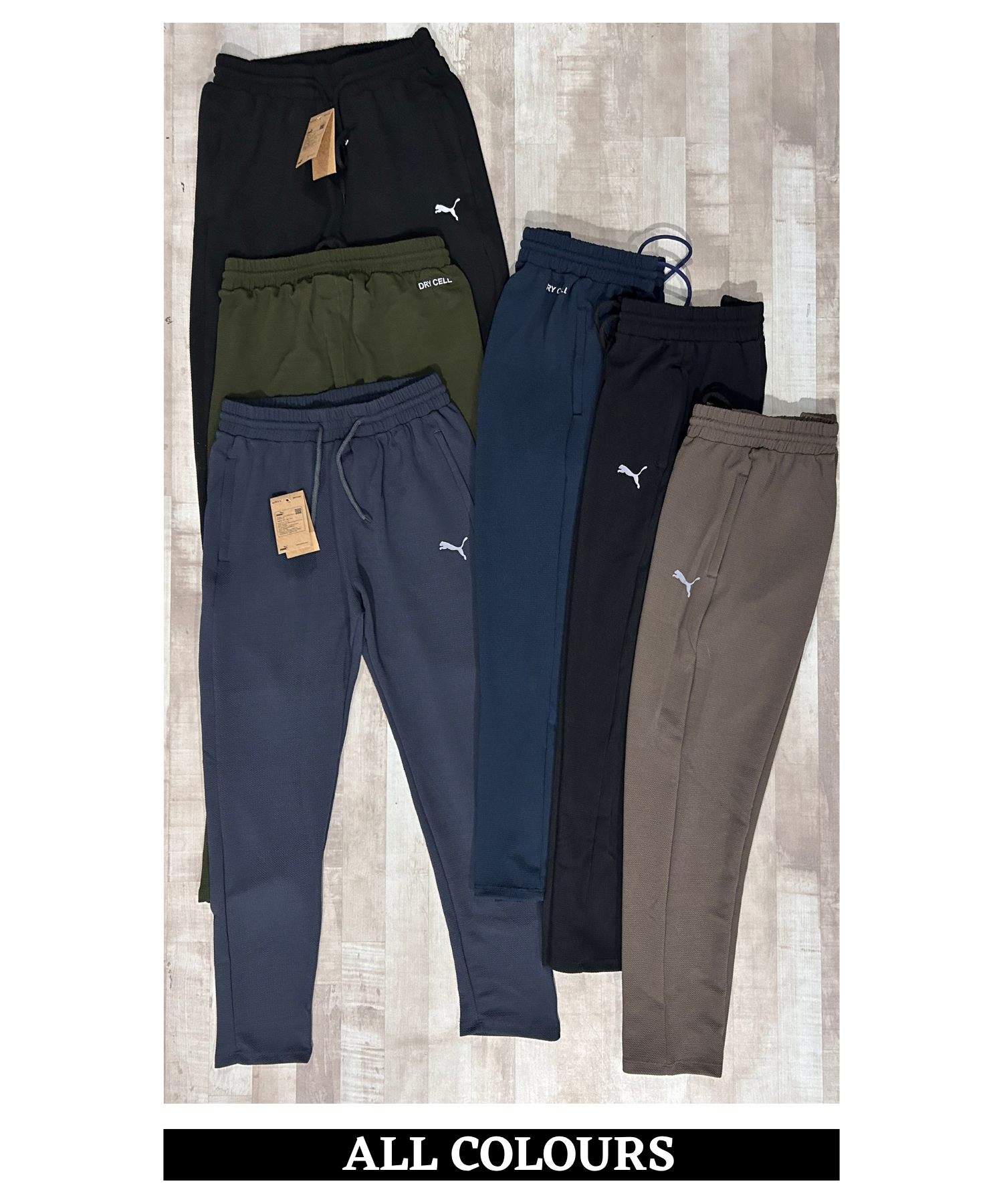 Imported Karara Lycra Trackpant | GSM 250 | Slim Fit — view 11