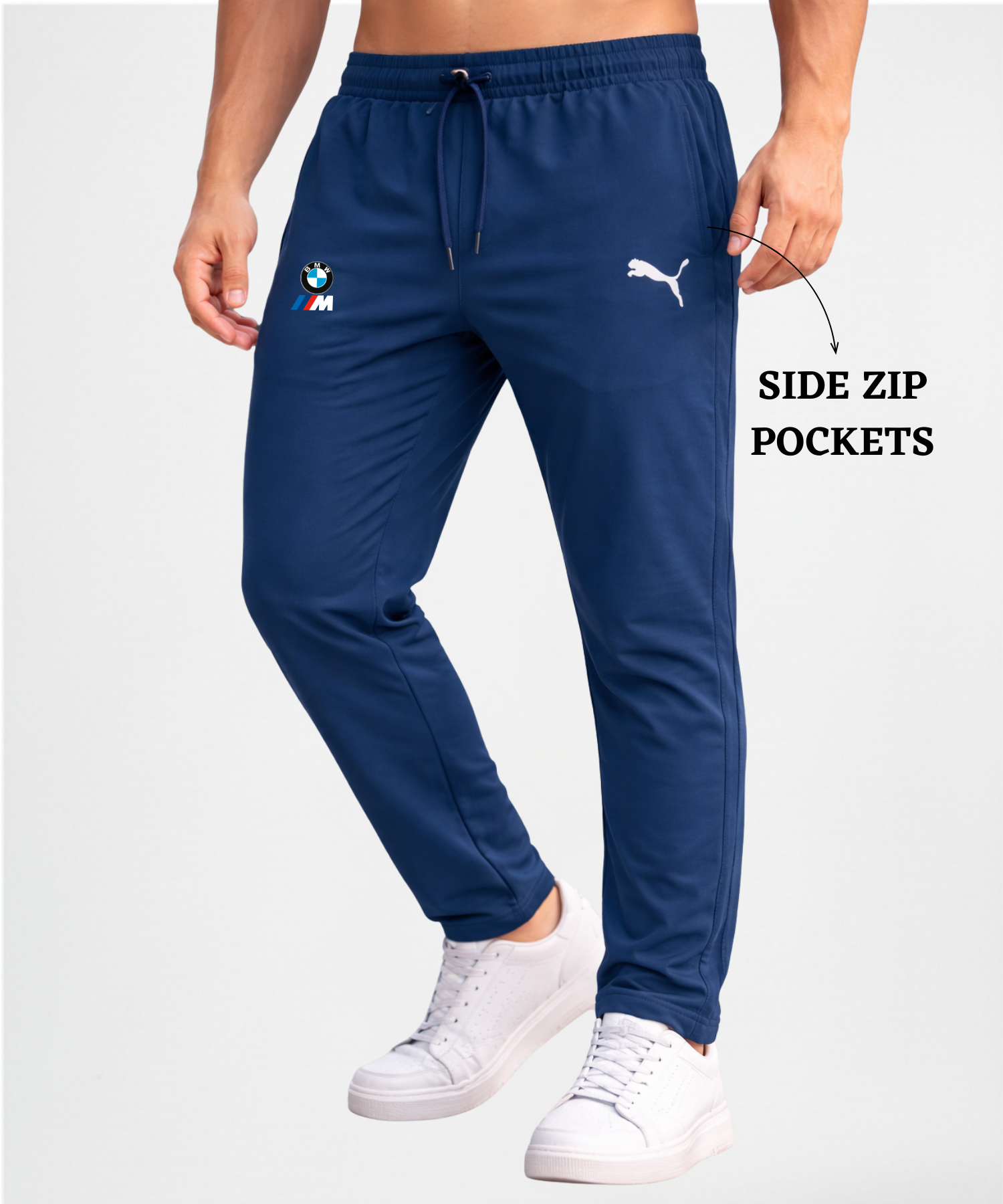Imported Ns Parachute Lycra TrackPant (15% Lycra 145 GSM) — view 8