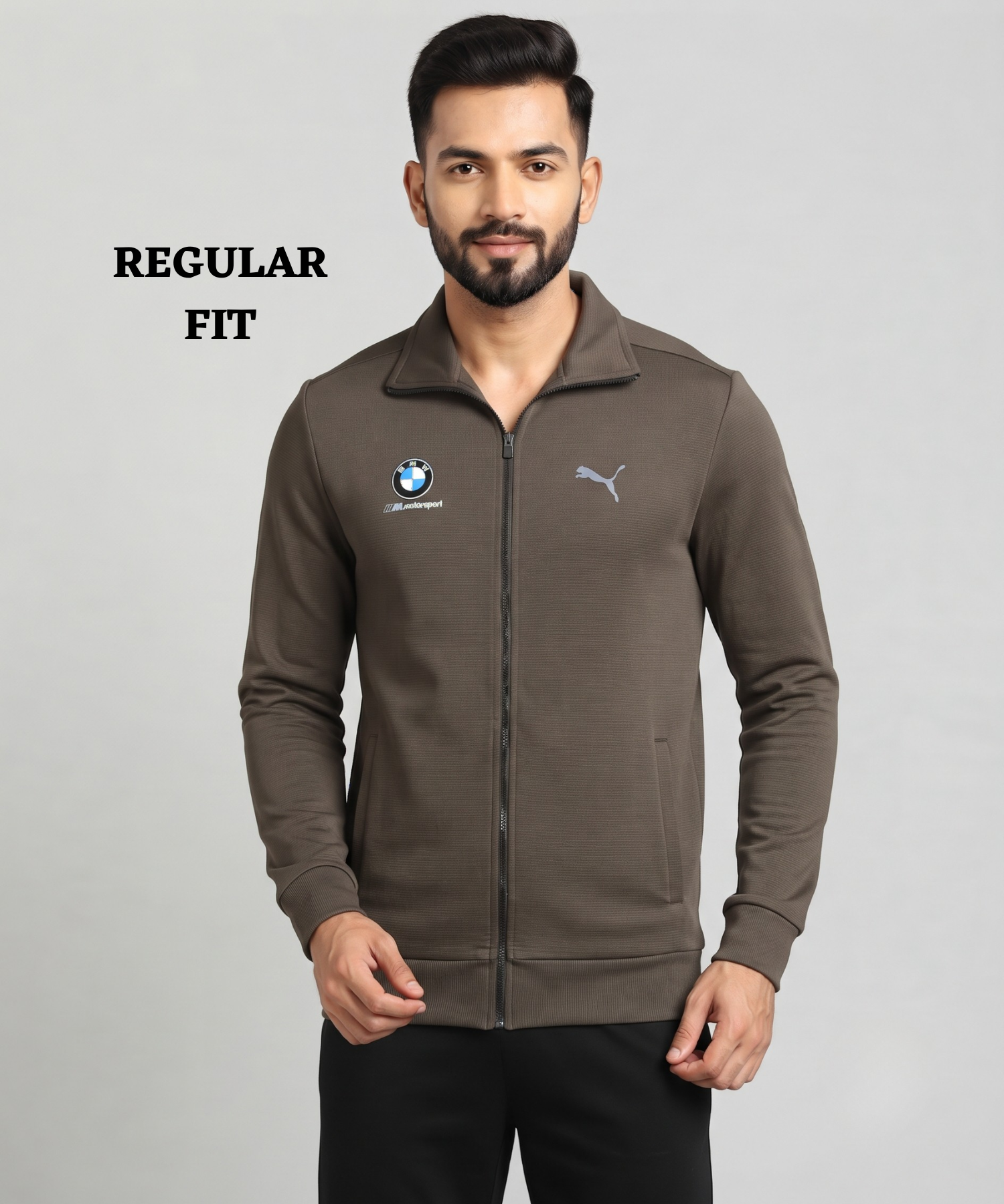 Imported Dobby Lycra Jackets (GSM 290) | Dual Logo — view 4