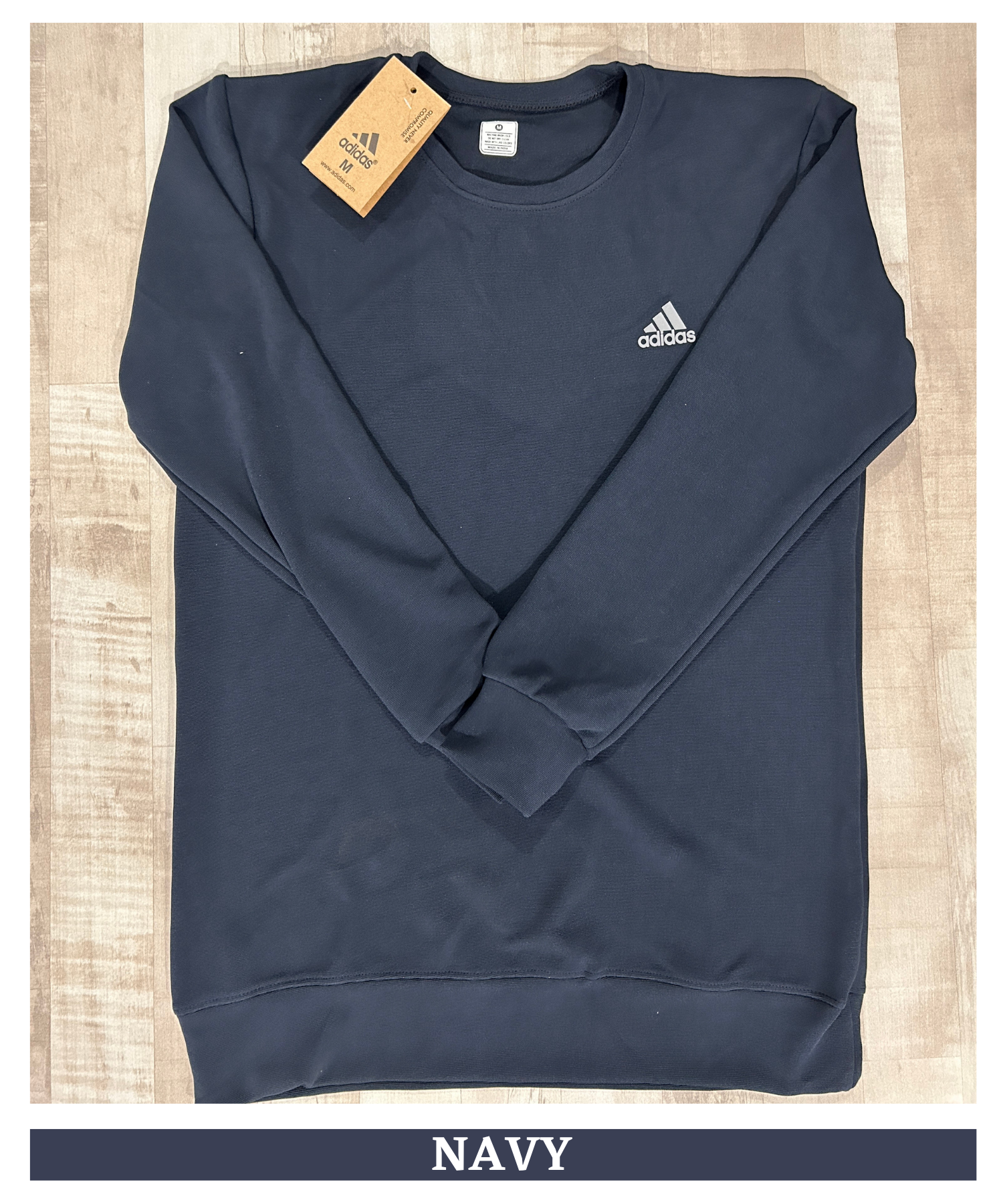 Imported Dobby Lycra Sweatshirt | GSM 250 | Regular Fit — view 6