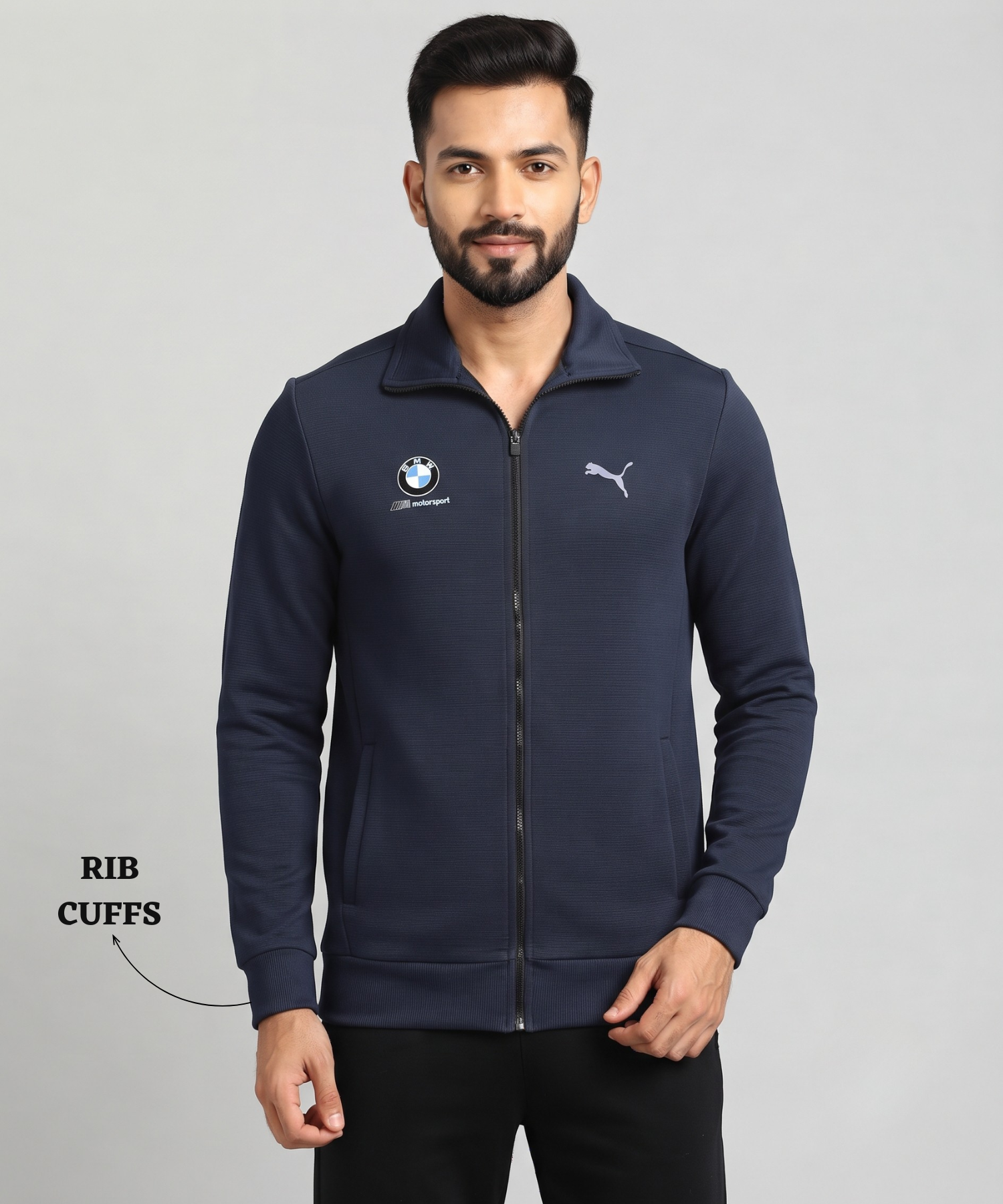 Imported Dobby Lycra Jackets (GSM 290) | Dual Logo — view 6