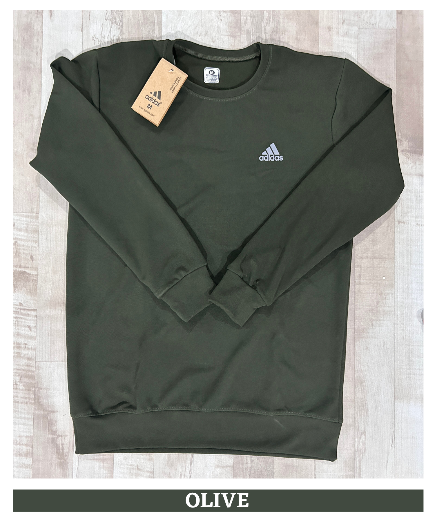 Imported Dobby Lycra Sweatshirt | GSM 250 | Regular Fit — view 3