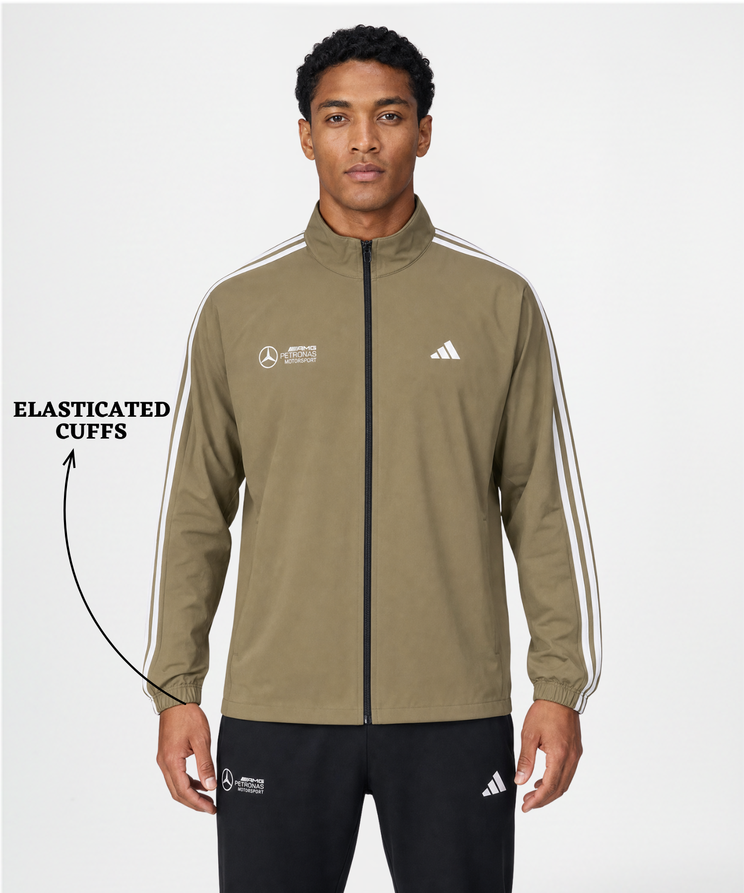 Men's Premium Imported Nylon crush Lycra Sports Jacket | Without Inner Fabric — view 6