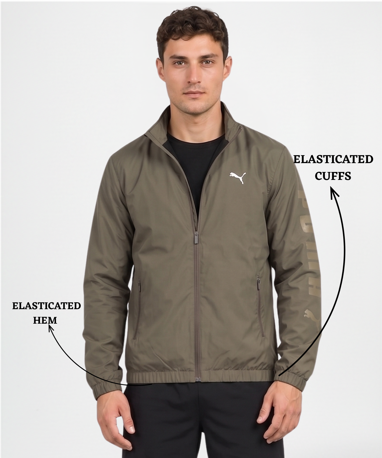 Imported Premium Feather Touch Windcheater Jackets With Inner Linning | 350 gsm | Regular Fit — view 7