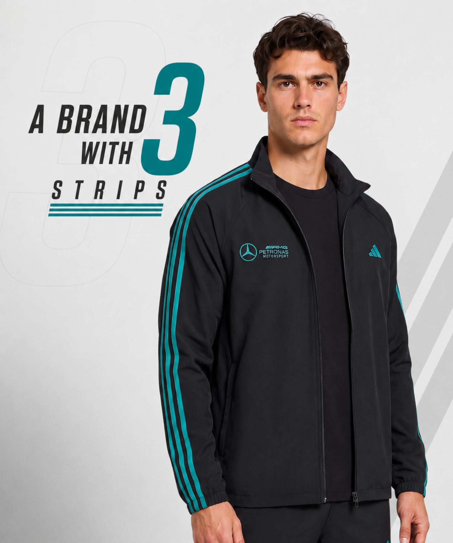 Men's Premium Imported Nylon crush Lycra Sports Jacket | Without Inner Fabric — view 3