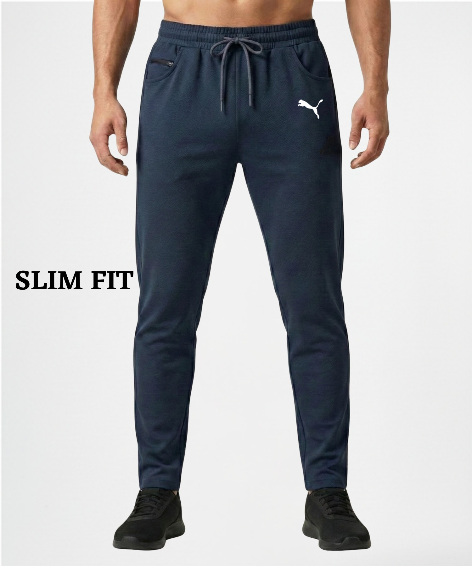Imported Dobby Lycra Lower (GSM 250) | D-Pocket with Extra Coin Pocket — view 3
